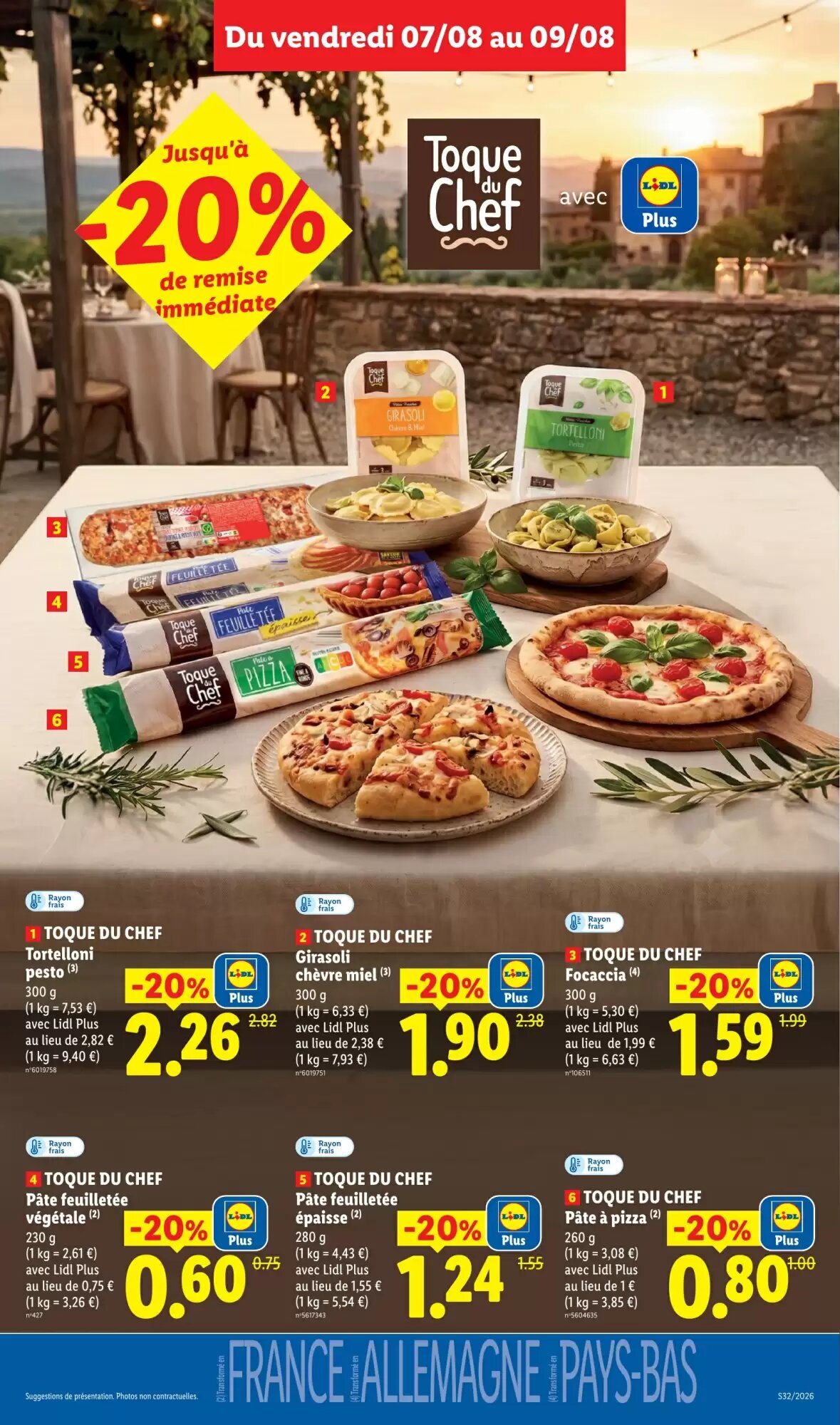 Prospectus promotionnel Lidl valable à partir du 06/08/2026 - Page 16.