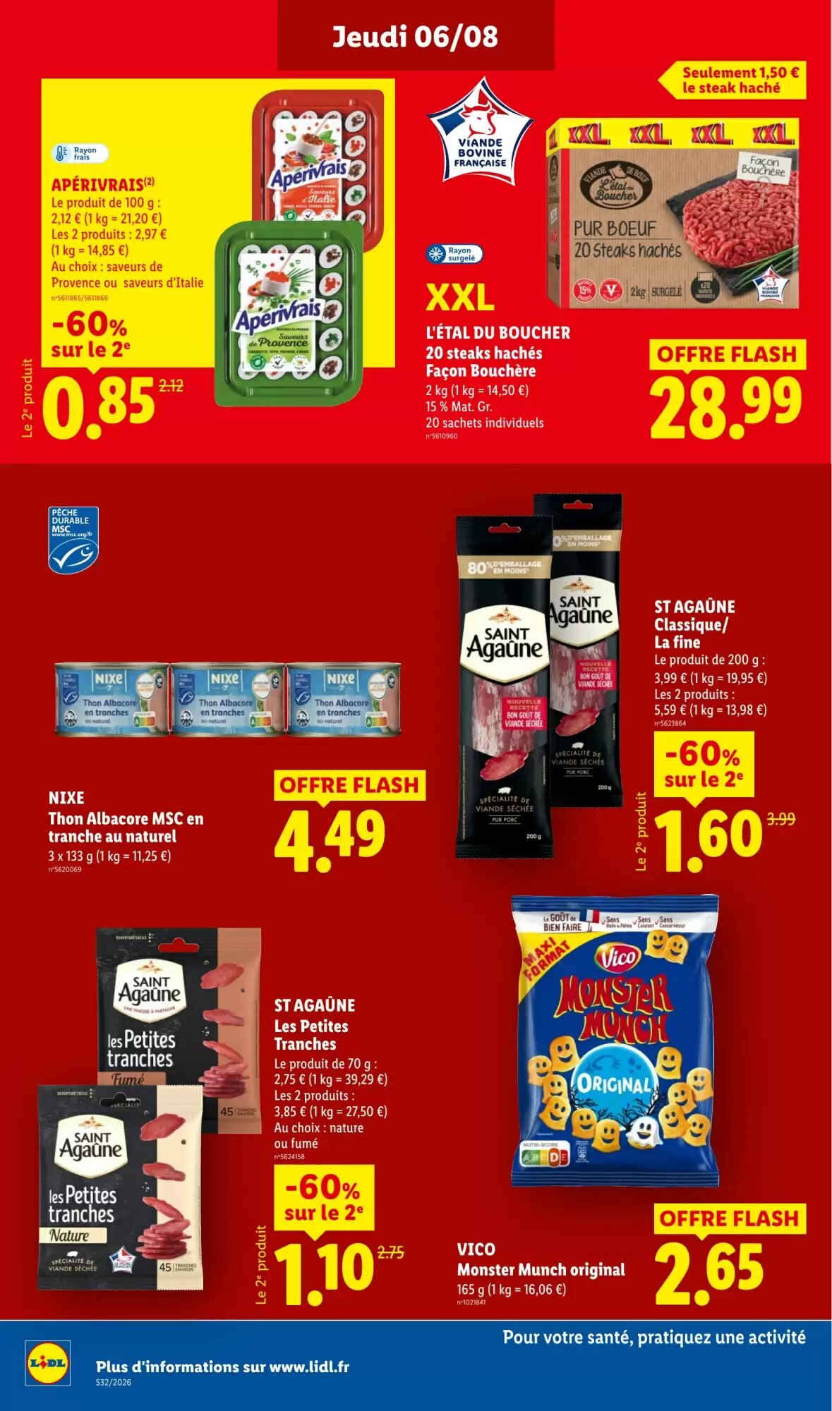 Prospectus promotionnel Lidl valable à partir du 06/08/2026 - Page 18.