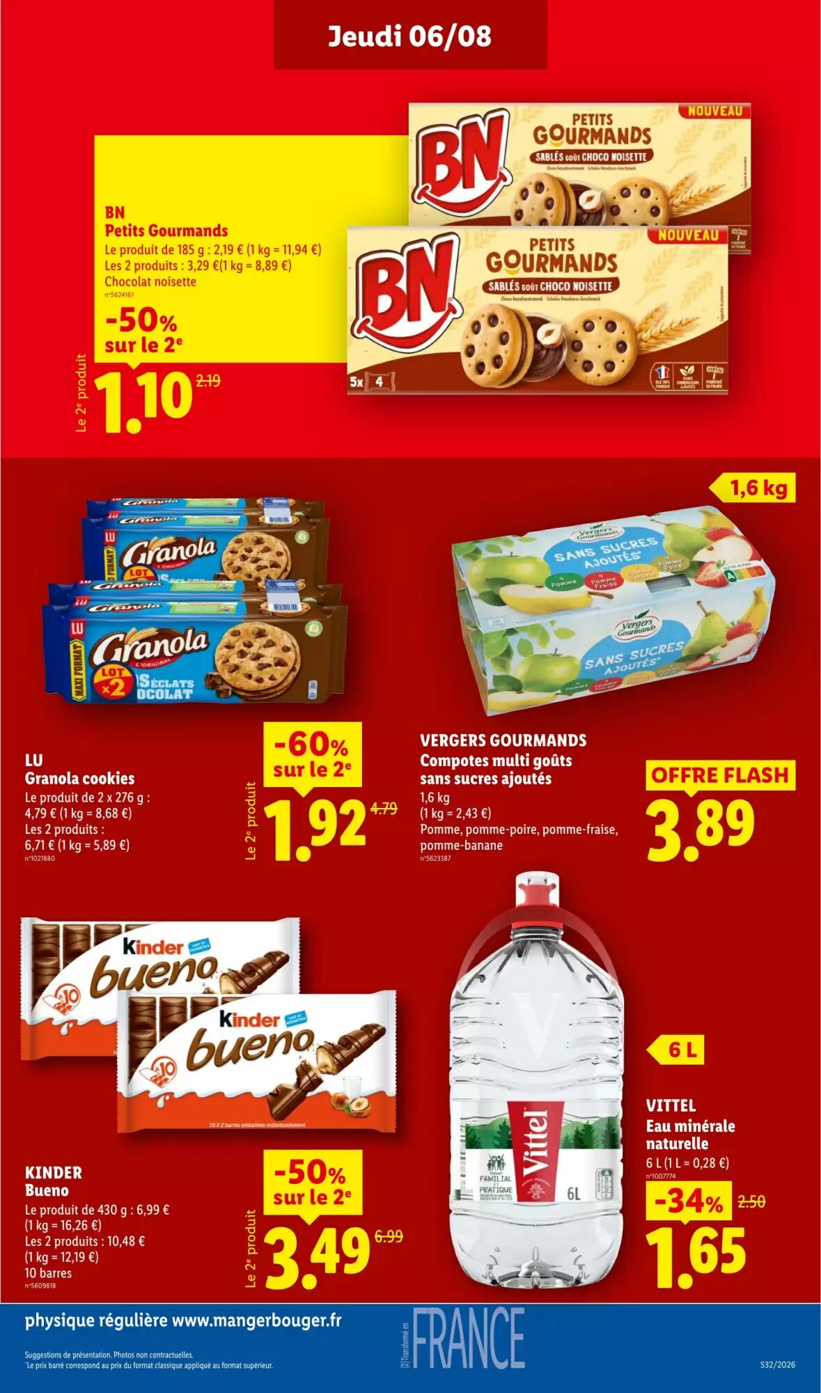 Prospectus promotionnel Lidl valable à partir du 06/08/2026 - Page 19.