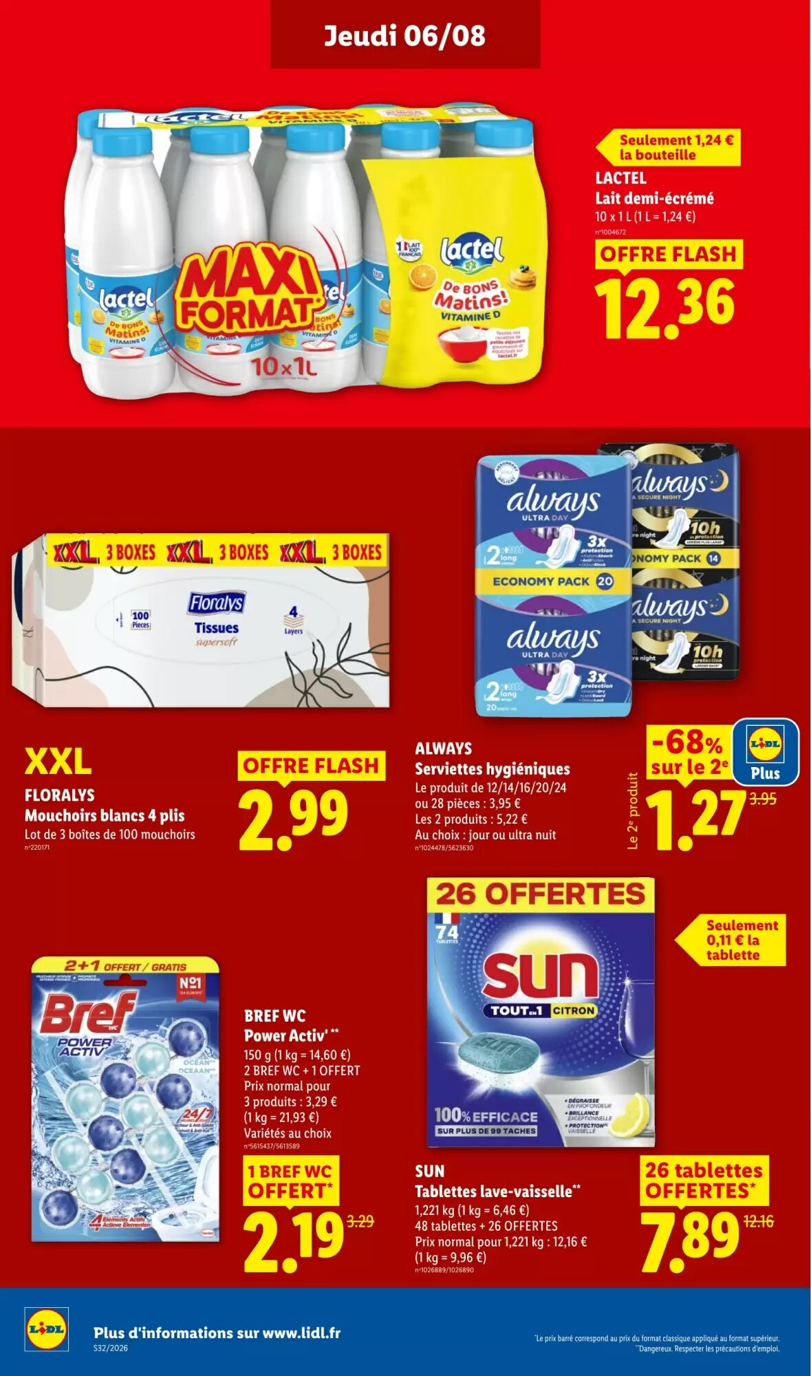 Prospectus promotionnel Lidl valable à partir du 06/08/2026 - Page 20.