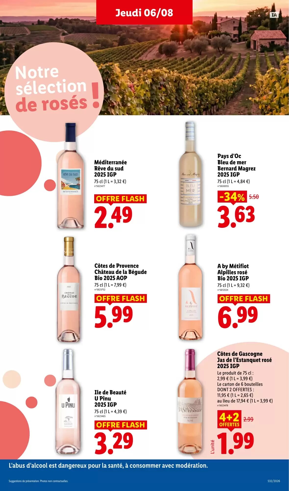Prospectus promotionnel Lidl valable à partir du 06/08/2026 - Page 21.