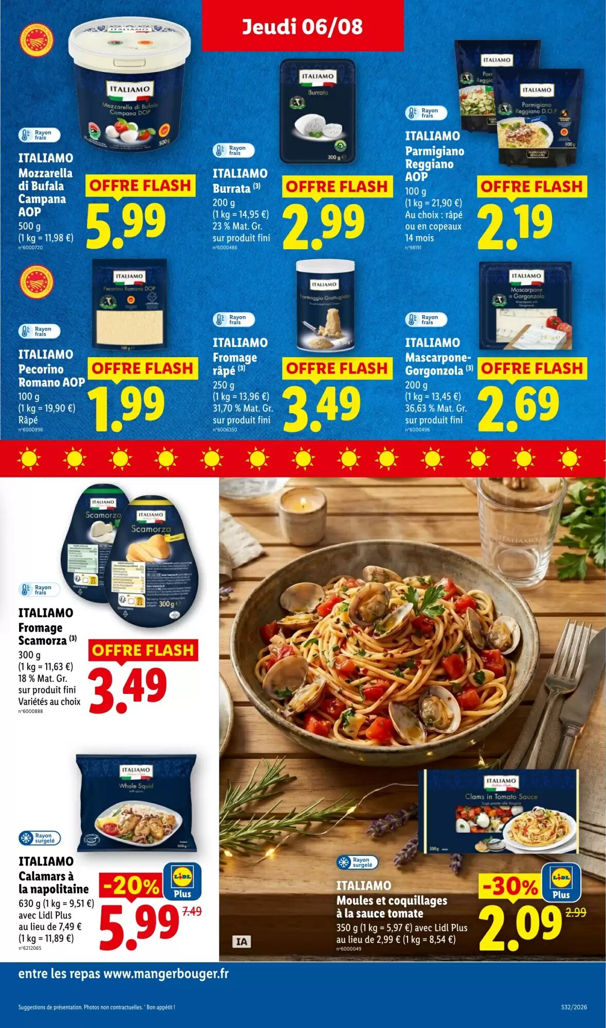 Prospectus promotionnel Lidl valable à partir du 06/08/2026 - Page 23.