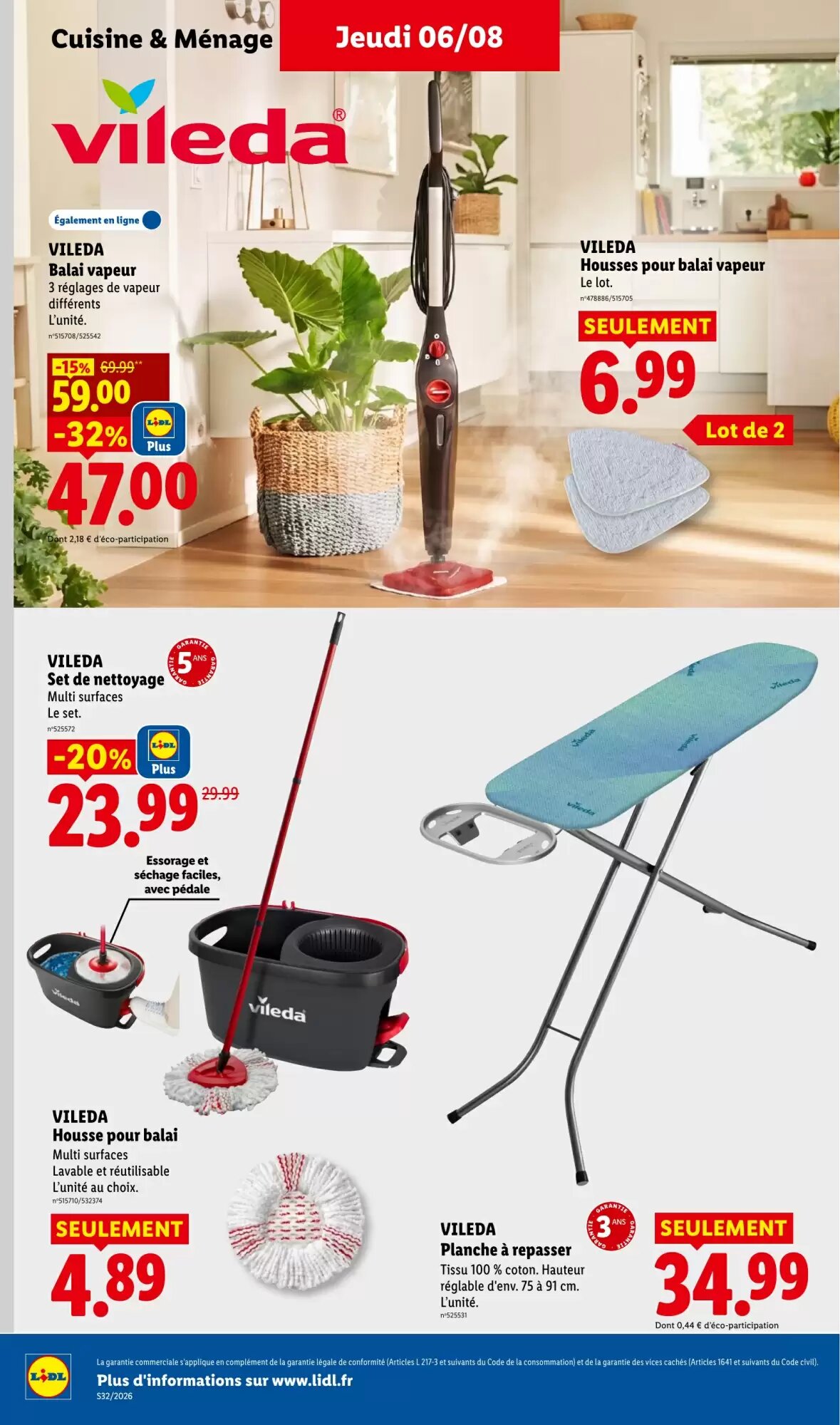 Prospectus promotionnel Lidl valable à partir du 06/08/2026 - Page 36.