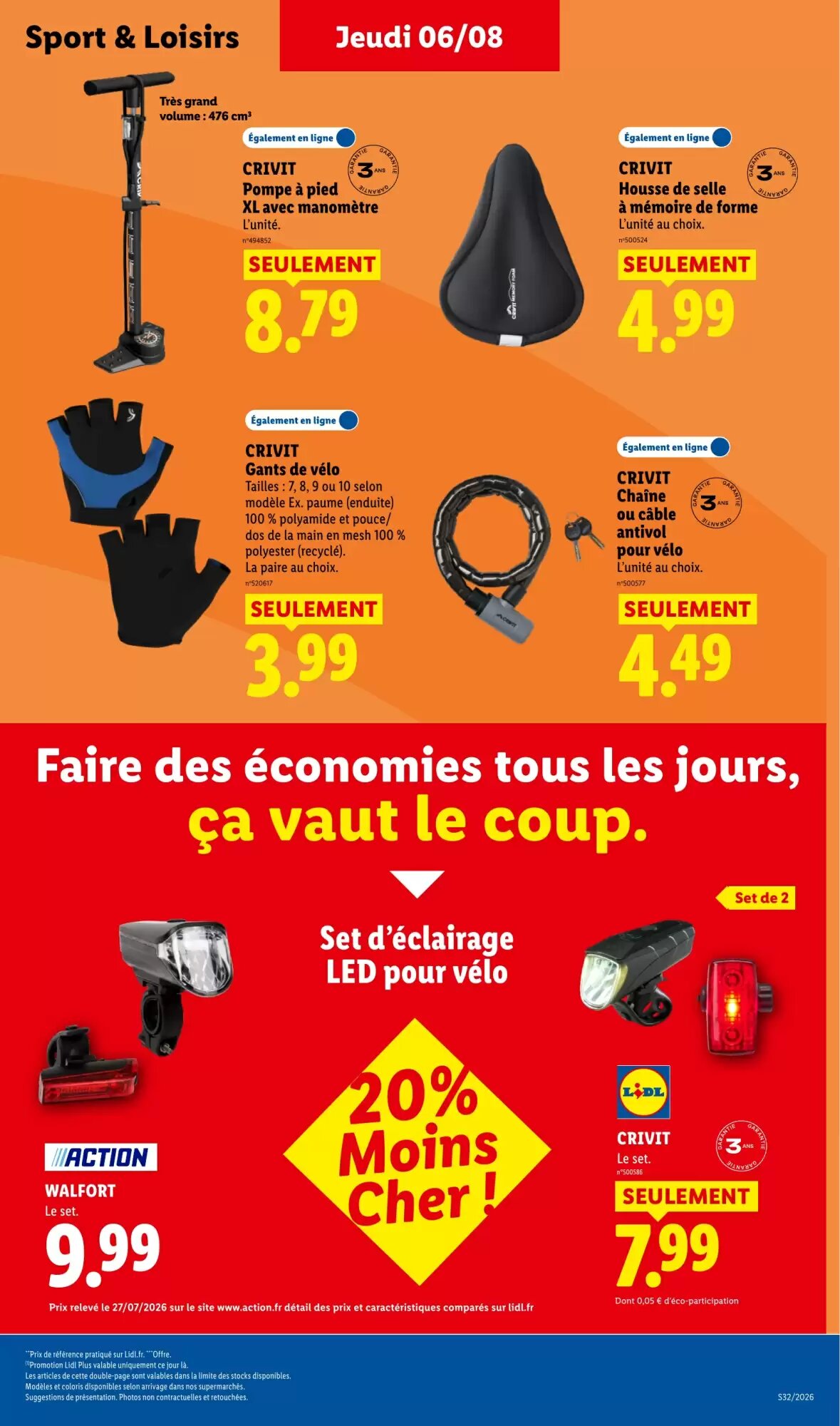 Prospectus promotionnel Lidl valable à partir du 06/08/2026 - Page 39.