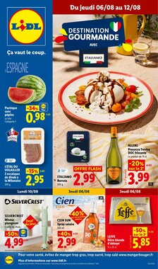 Prospectus promotionnel Lidl valable à partir du 06/08/2026