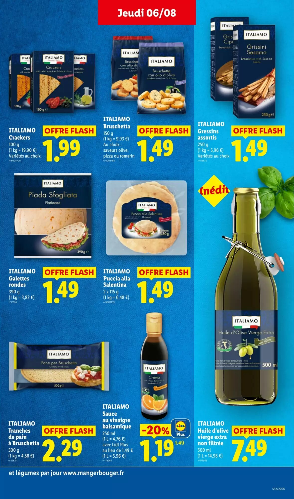 Prospectus promotionnel Lidl valable à partir du 06/08/2026 - Page 25.