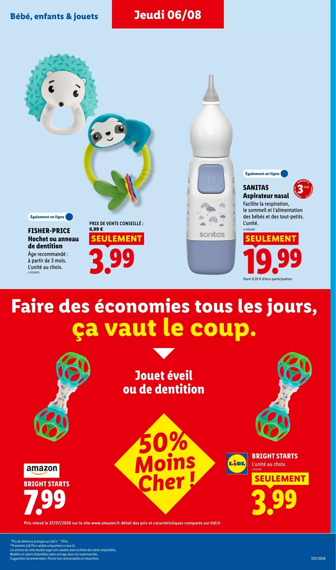 Prospectus promotionnel Lidl valable à partir du 06/08/2026 - Page 43.