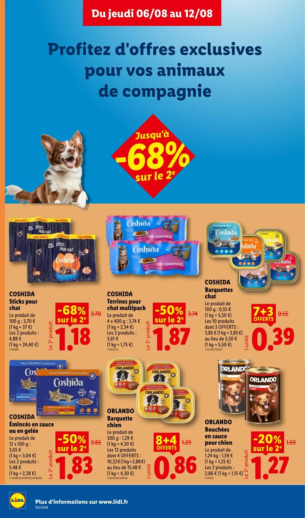 Prospectus promotionnel Lidl valable à partir du 06/08/2026 - Page 44.