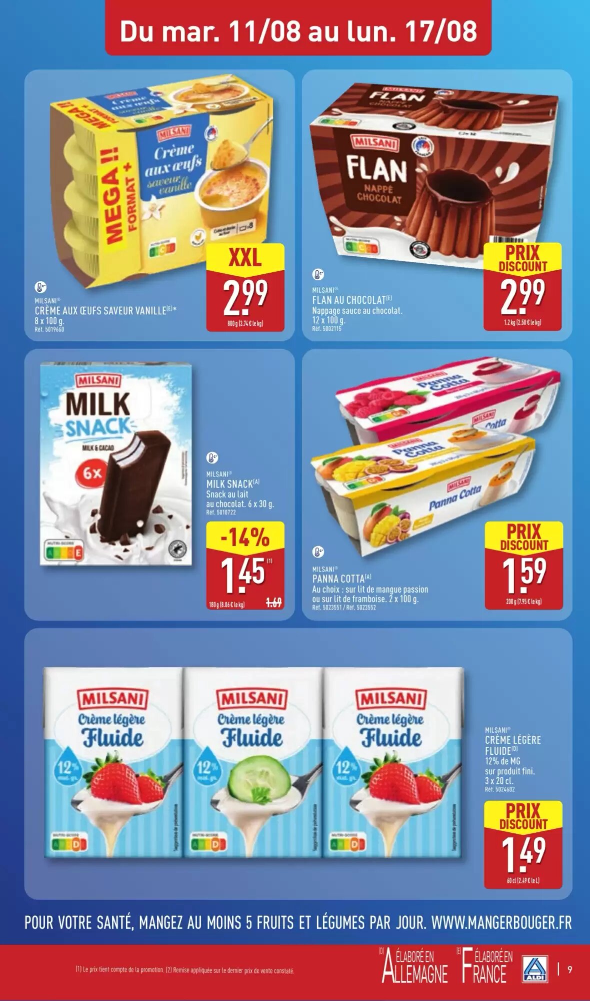 Prospectus promotionnel ALDI valable à partir du 11/08/2026 - Page 11.