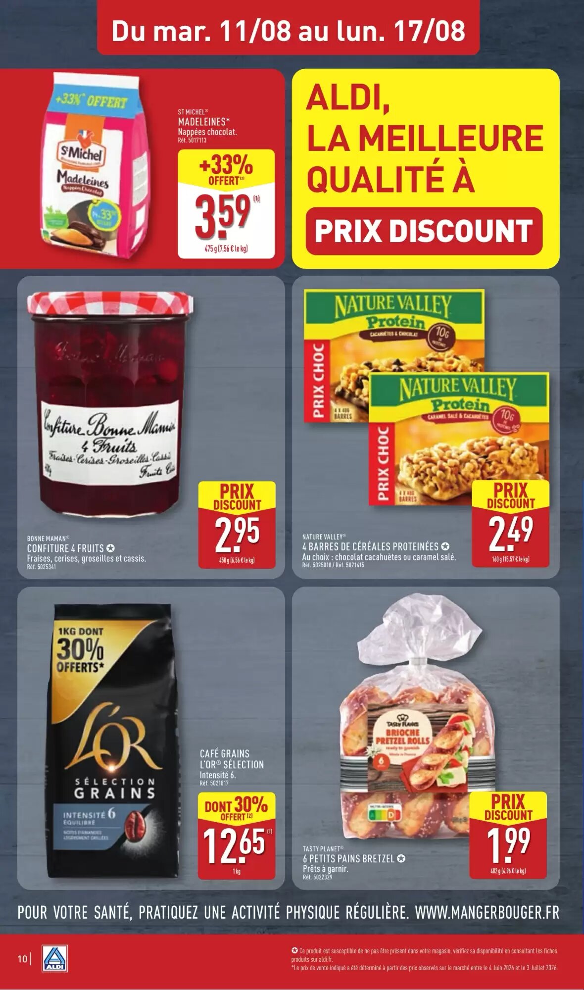 Prospectus promotionnel ALDI valable à partir du 11/08/2026 - Page 12.