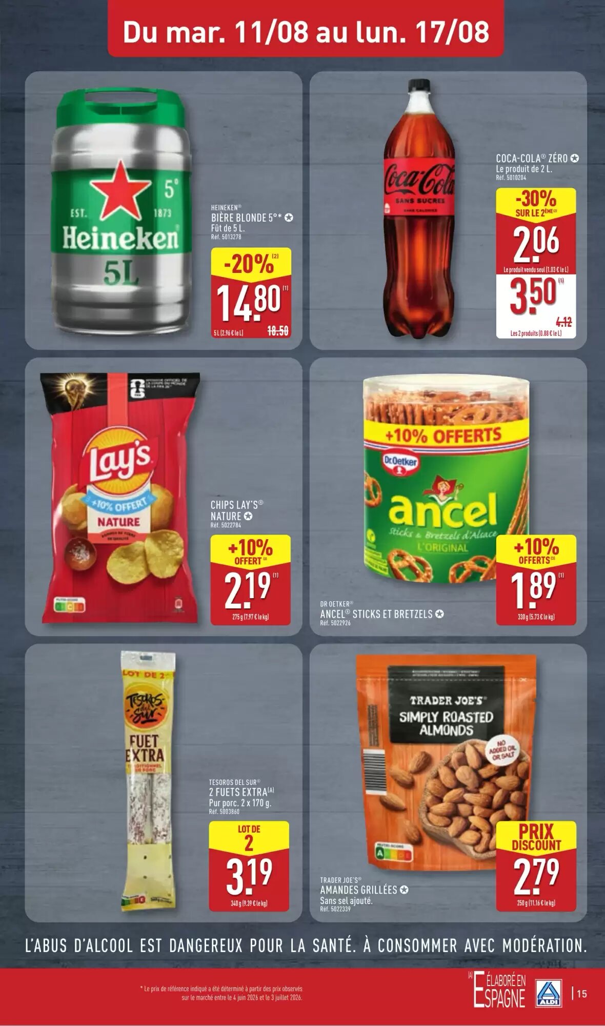 Prospectus promotionnel ALDI valable à partir du 11/08/2026 - Page 17.