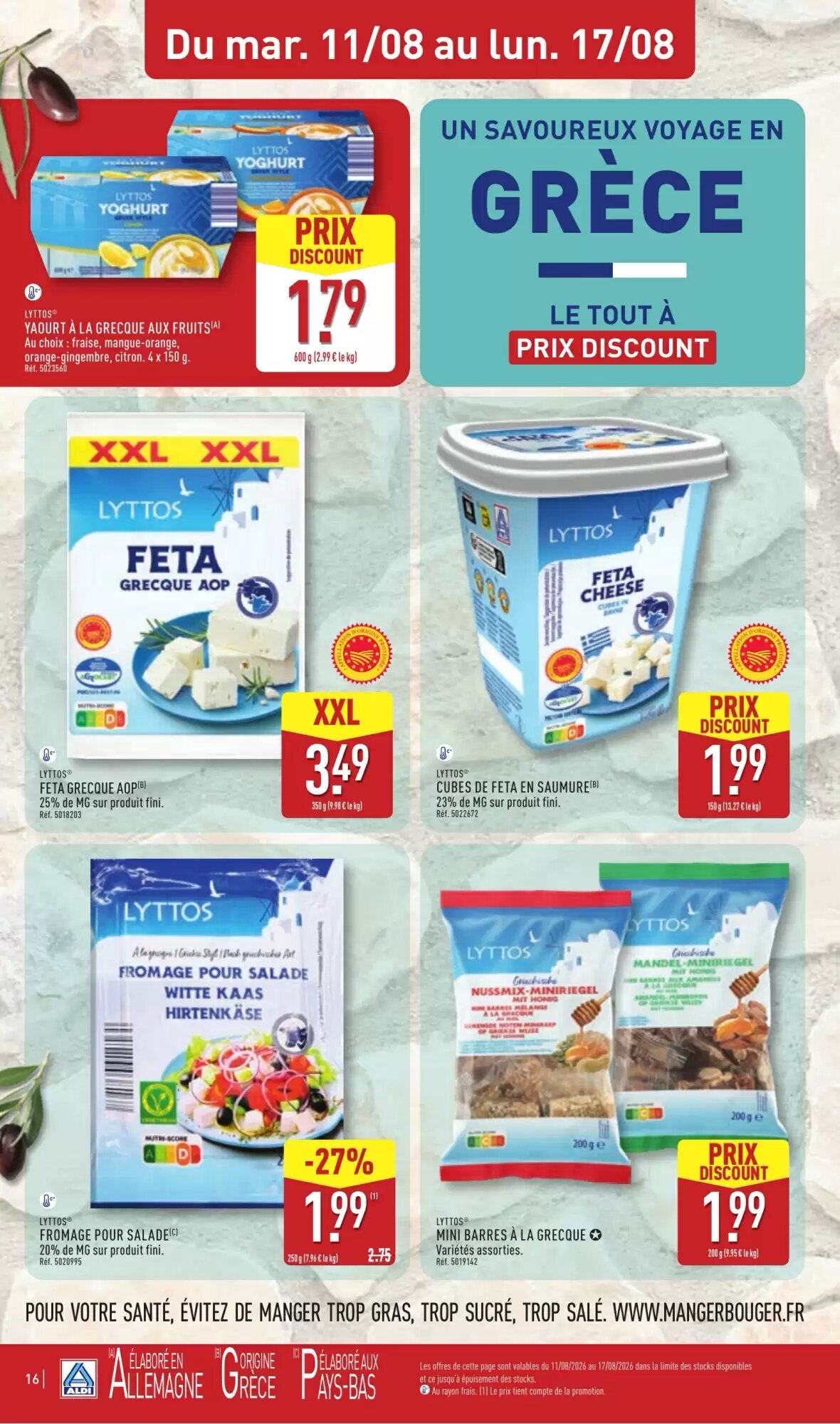 Prospectus promotionnel ALDI valable à partir du 11/08/2026 - Page 18.