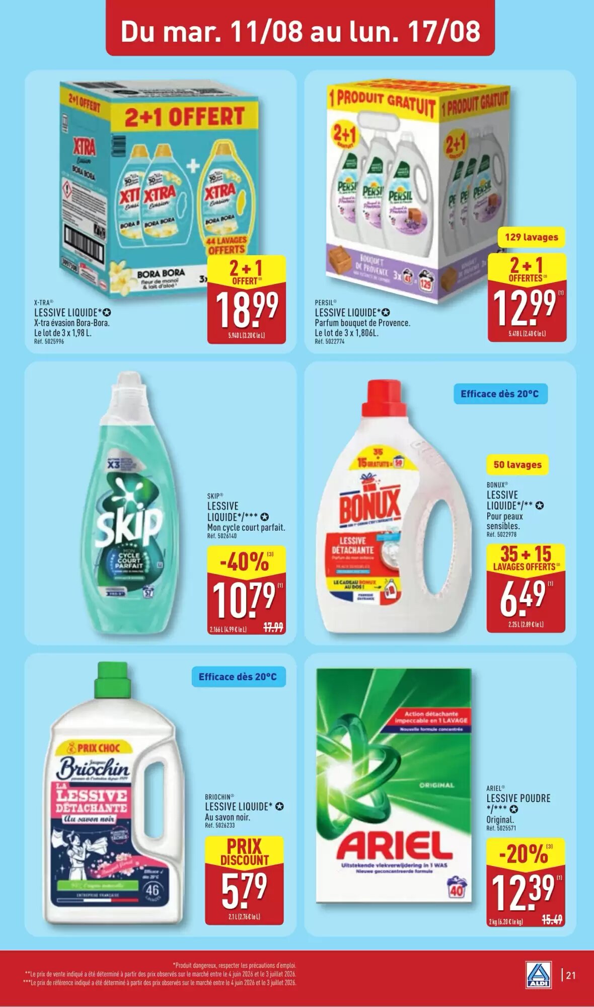 Prospectus promotionnel ALDI valable à partir du 11/08/2026 - Page 23.