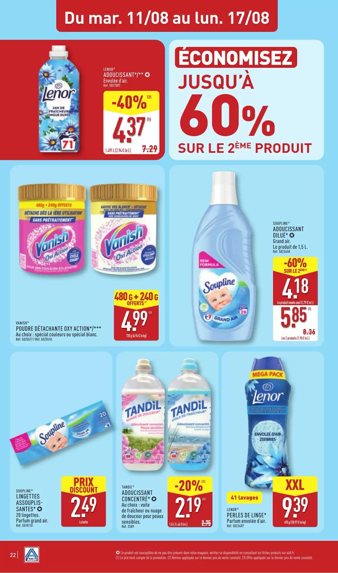 Prospectus promotionnel ALDI valable à partir du 11/08/2026 - Page 24.