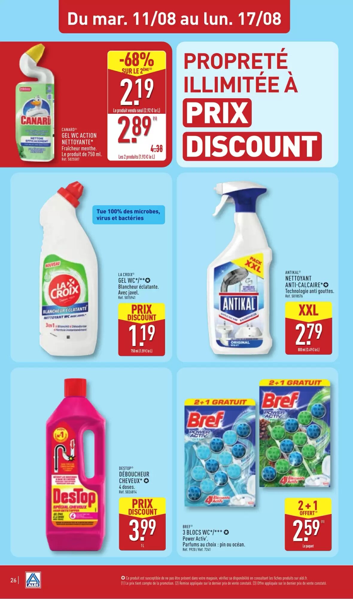 Prospectus promotionnel ALDI valable à partir du 11/08/2026 - Page 28.