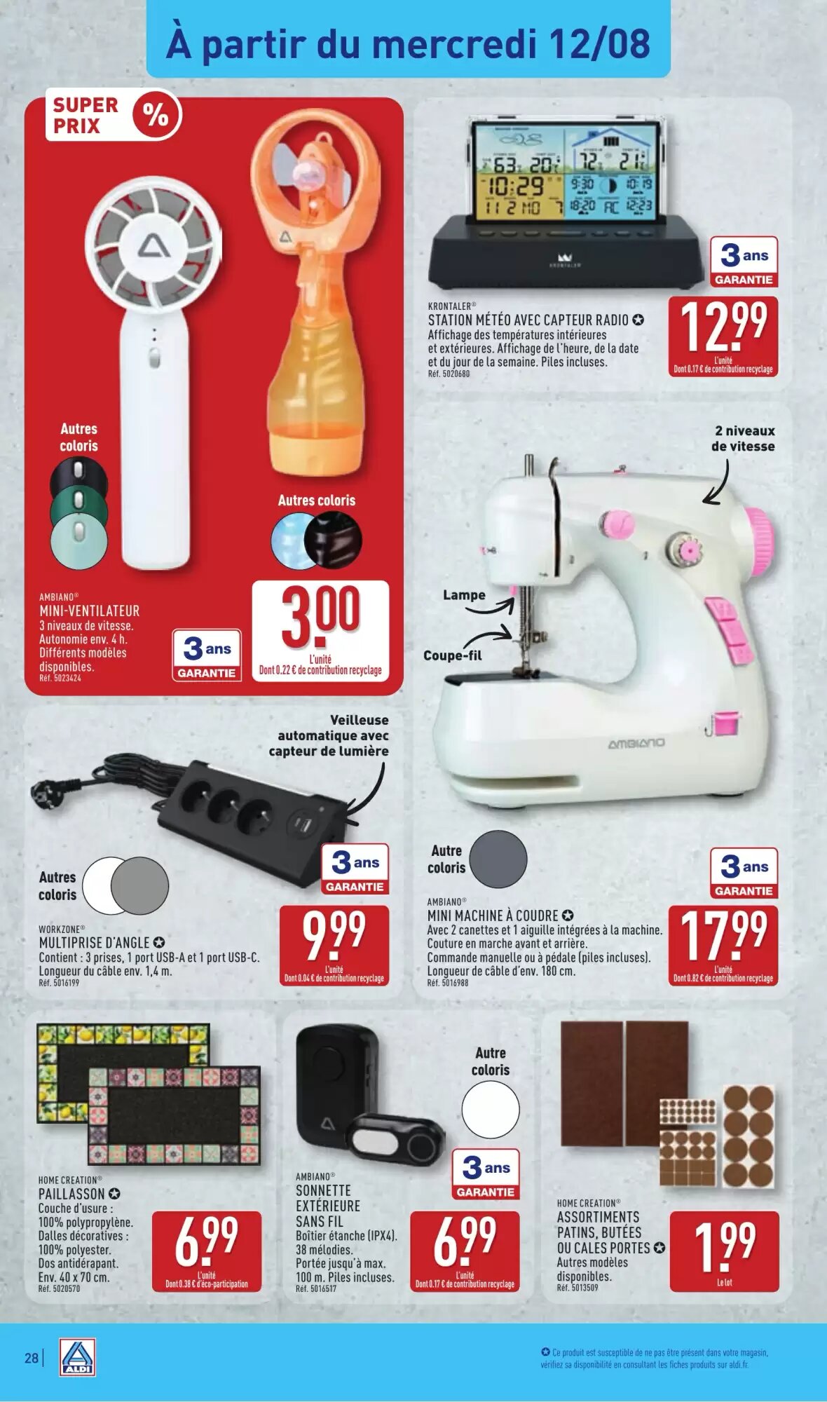 Prospectus promotionnel ALDI valable à partir du 11/08/2026 - Page 30.