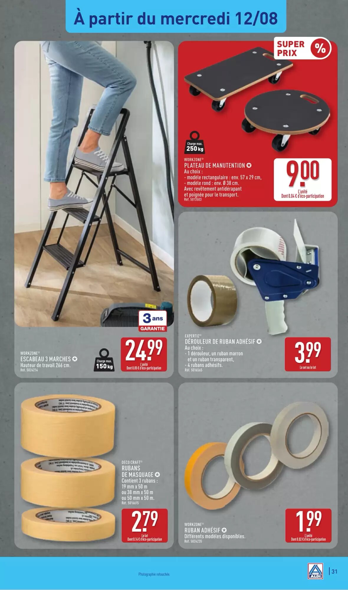 Prospectus promotionnel ALDI valable à partir du 11/08/2026 - Page 33.