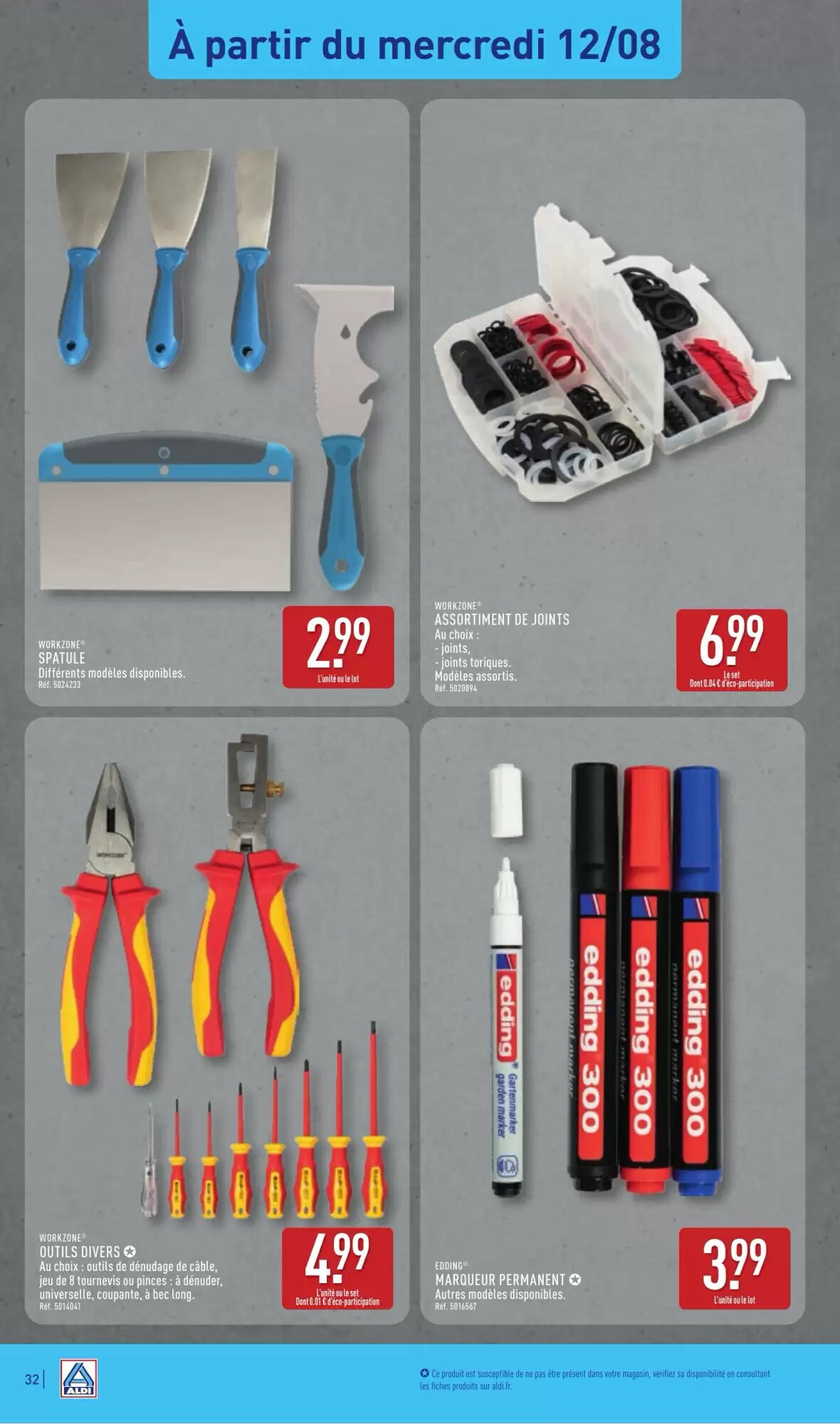 Prospectus promotionnel ALDI valable à partir du 11/08/2026 - Page 34.