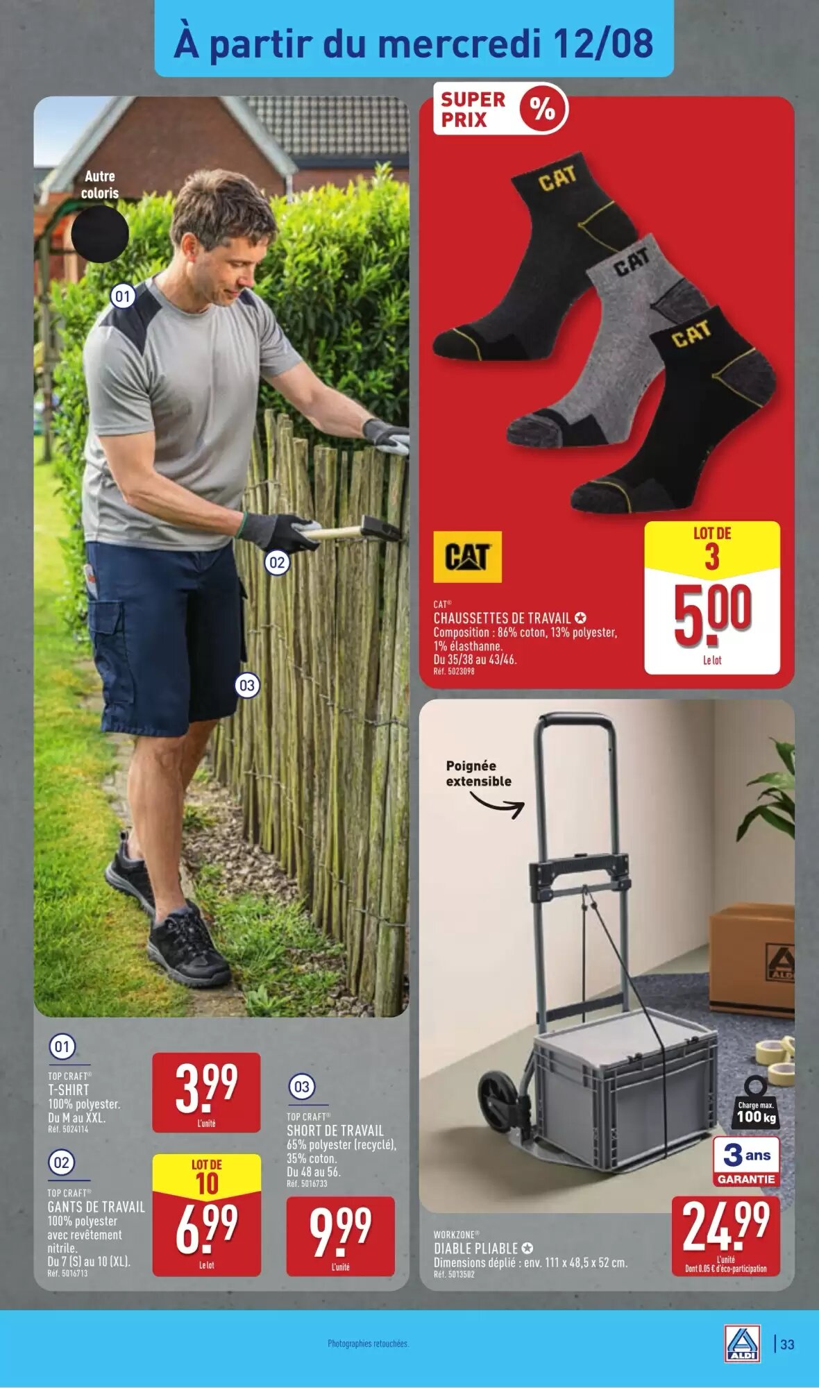 Prospectus promotionnel ALDI valable à partir du 11/08/2026 - Page 35.