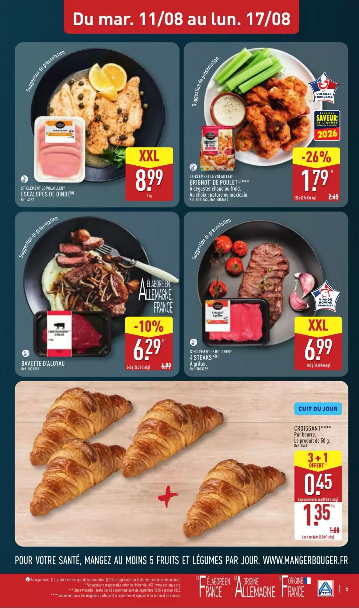 Prospectus promotionnel ALDI valable à partir du 11/08/2026 - Page 7.