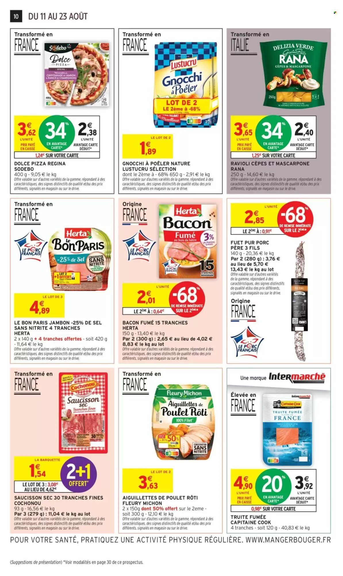 Prospectus promotionnel Intermarché valable à partir du 11/08/2026 - Page 10.