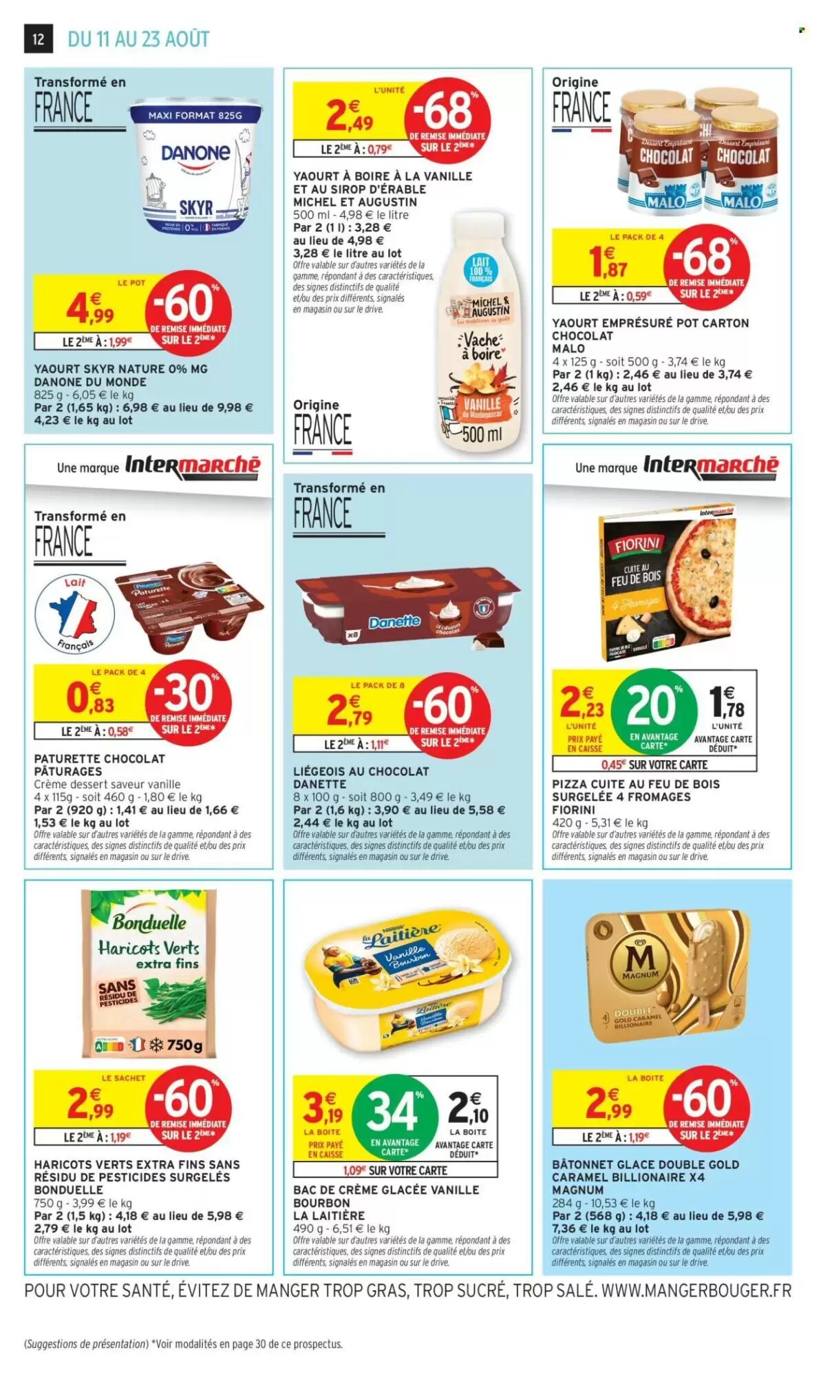 Prospectus promotionnel Intermarché valable à partir du 11/08/2026 - Page 12.