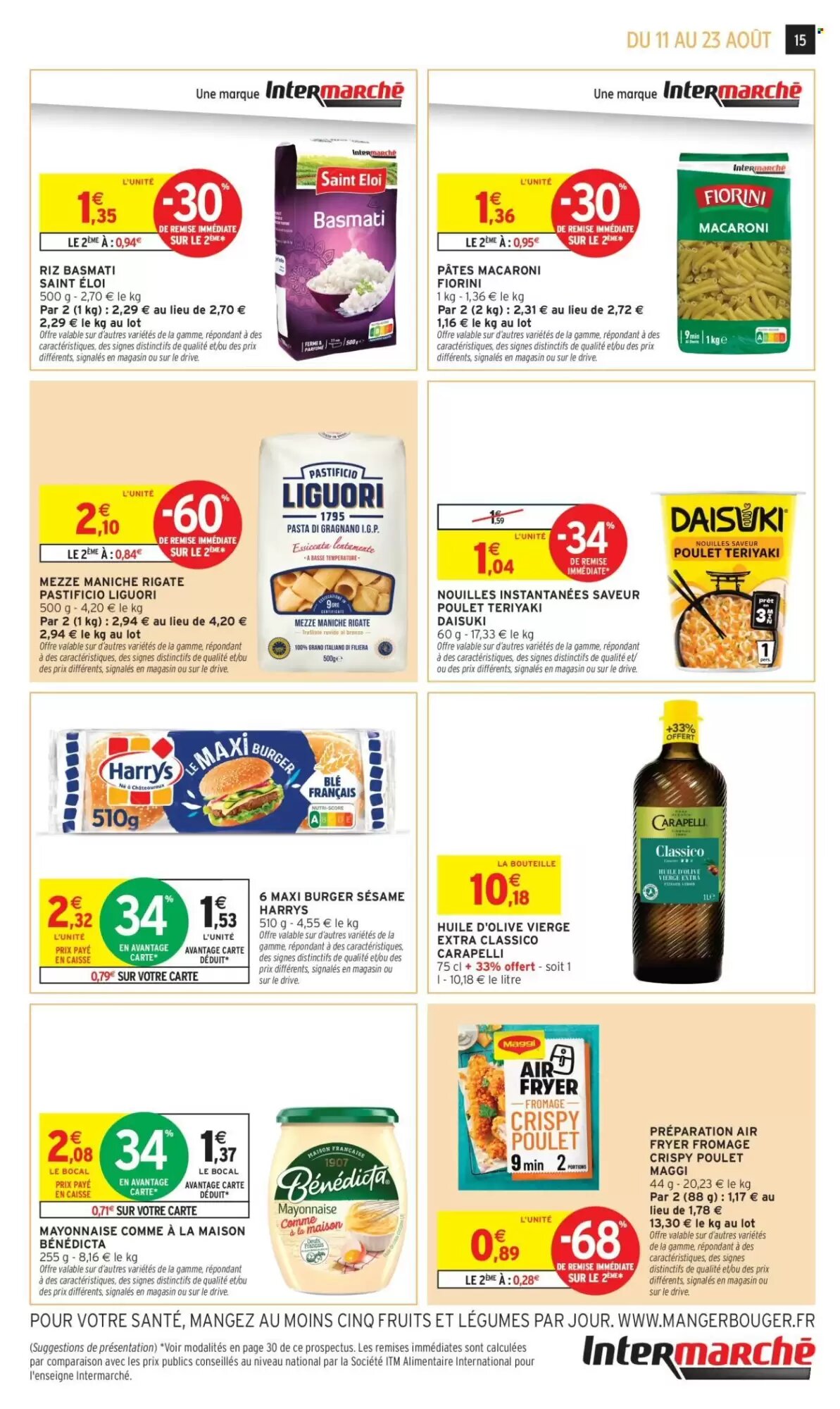 Prospectus promotionnel Intermarché valable à partir du 11/08/2026 - Page 15.