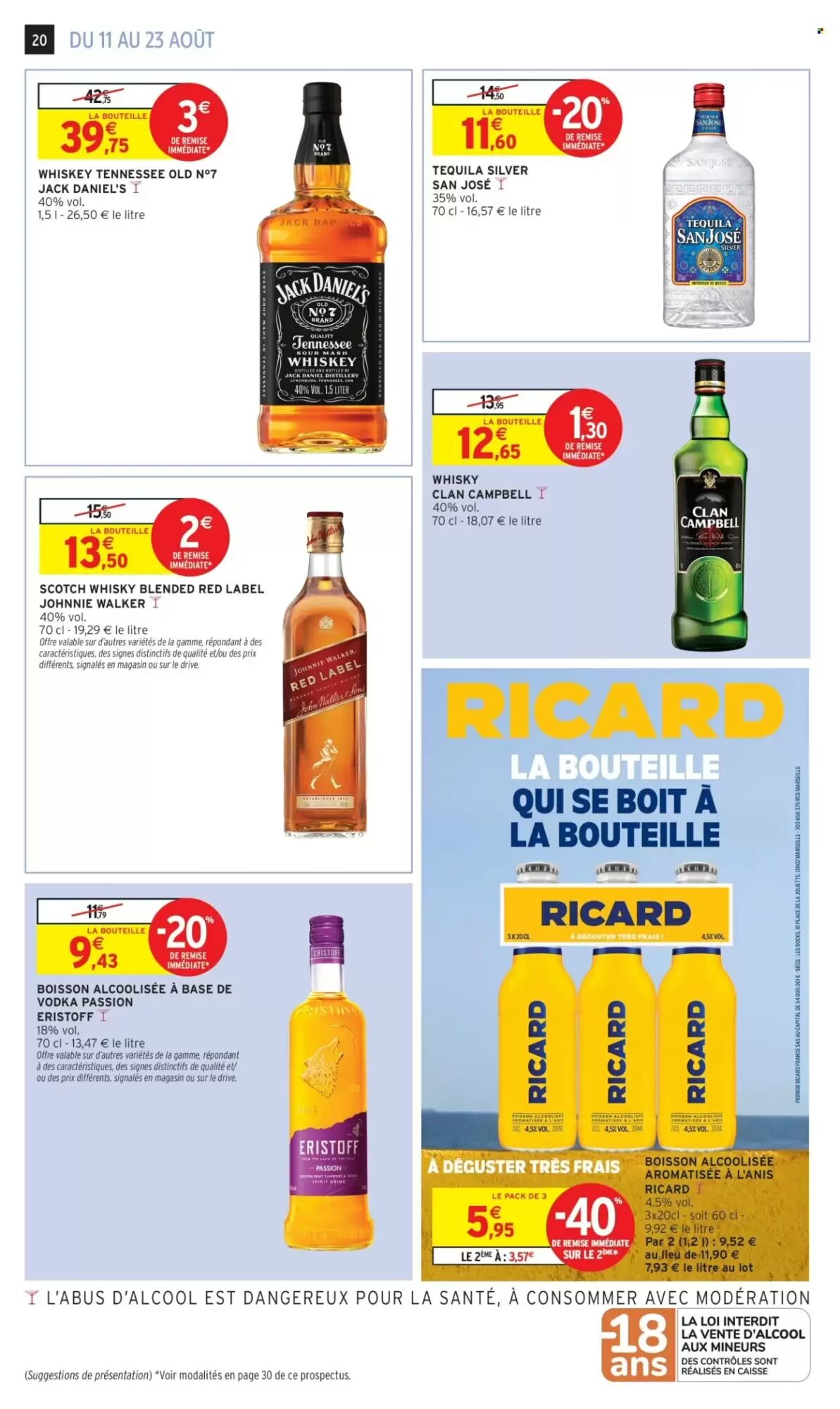 Prospectus promotionnel Intermarché valable à partir du 11/08/2026 - Page 20.