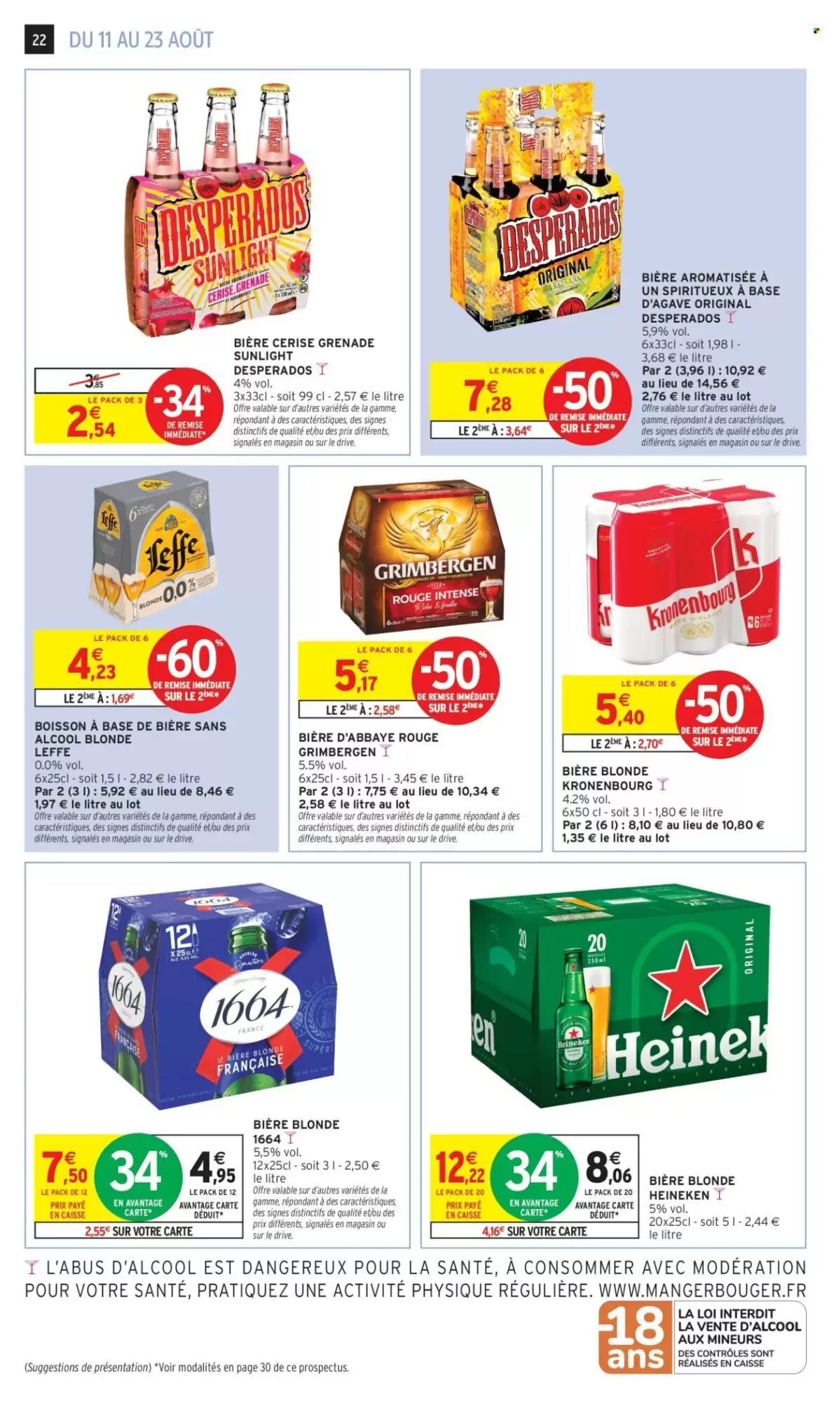 Prospectus promotionnel Intermarché valable à partir du 11/08/2026 - Page 22.