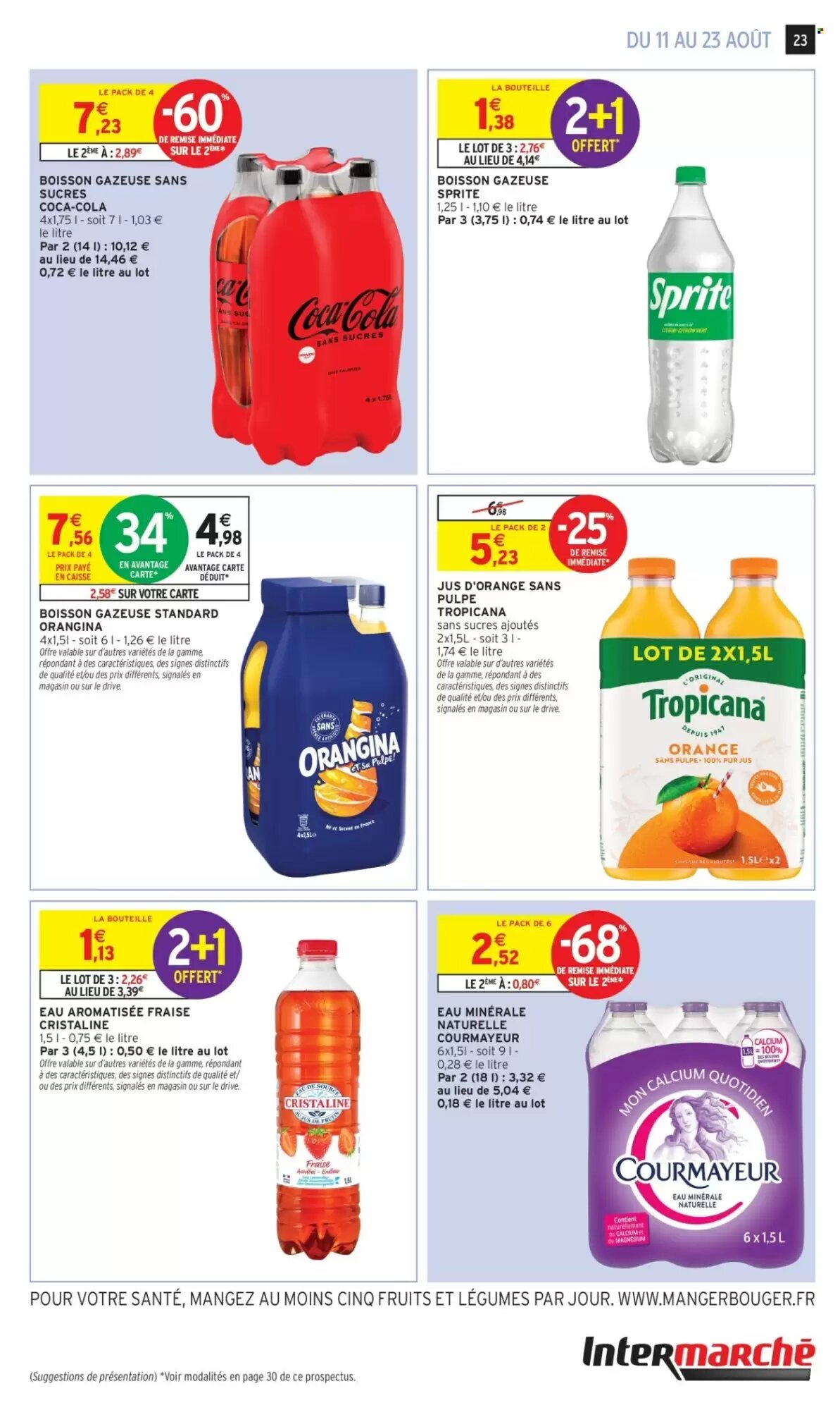 Prospectus promotionnel Intermarché valable à partir du 11/08/2026 - Page 23.
