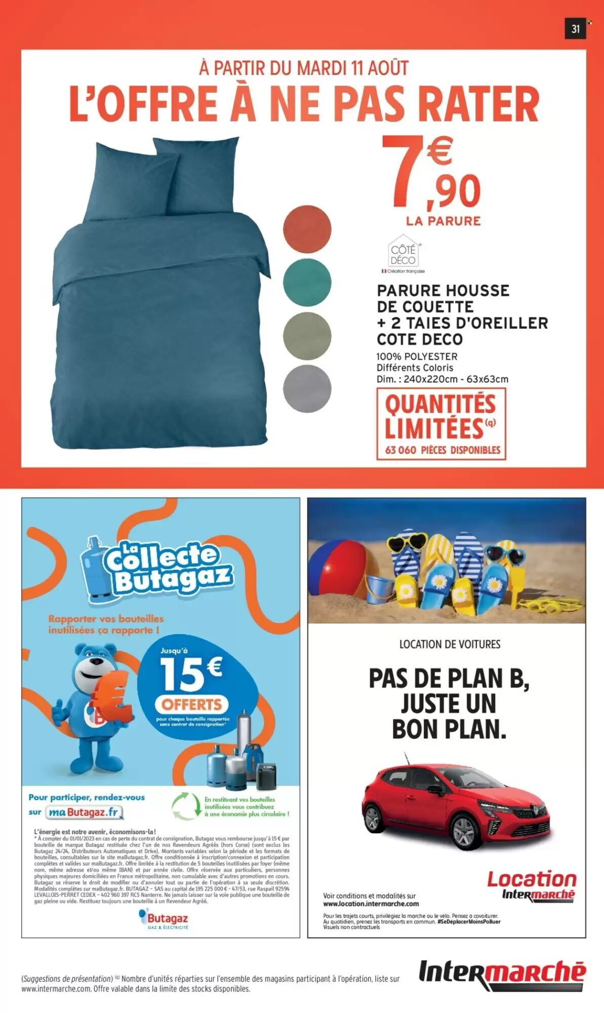 Prospectus promotionnel Intermarché valable à partir du 11/08/2026 - Page 31.