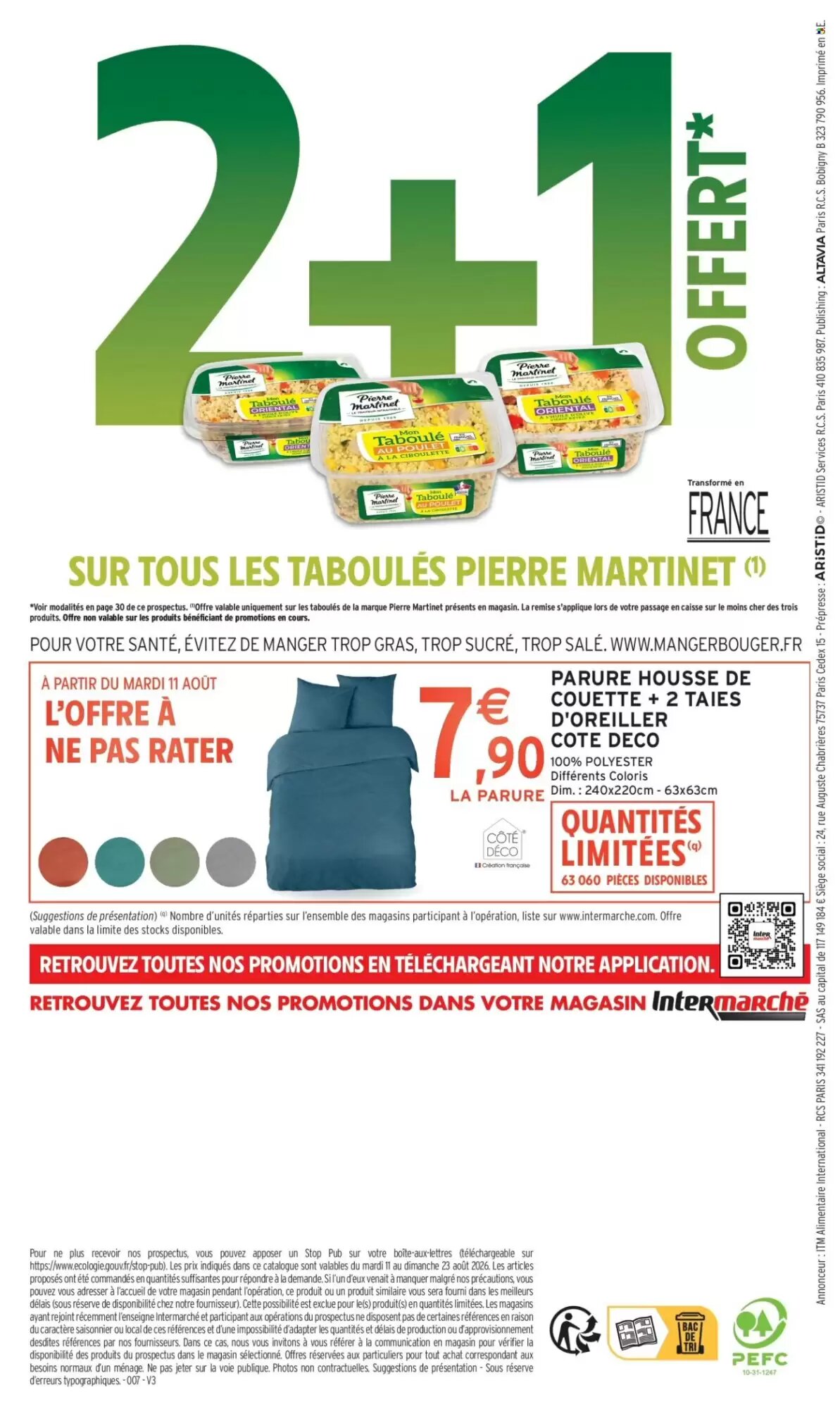 Prospectus promotionnel Intermarché valable à partir du 11/08/2026 - Page 32.