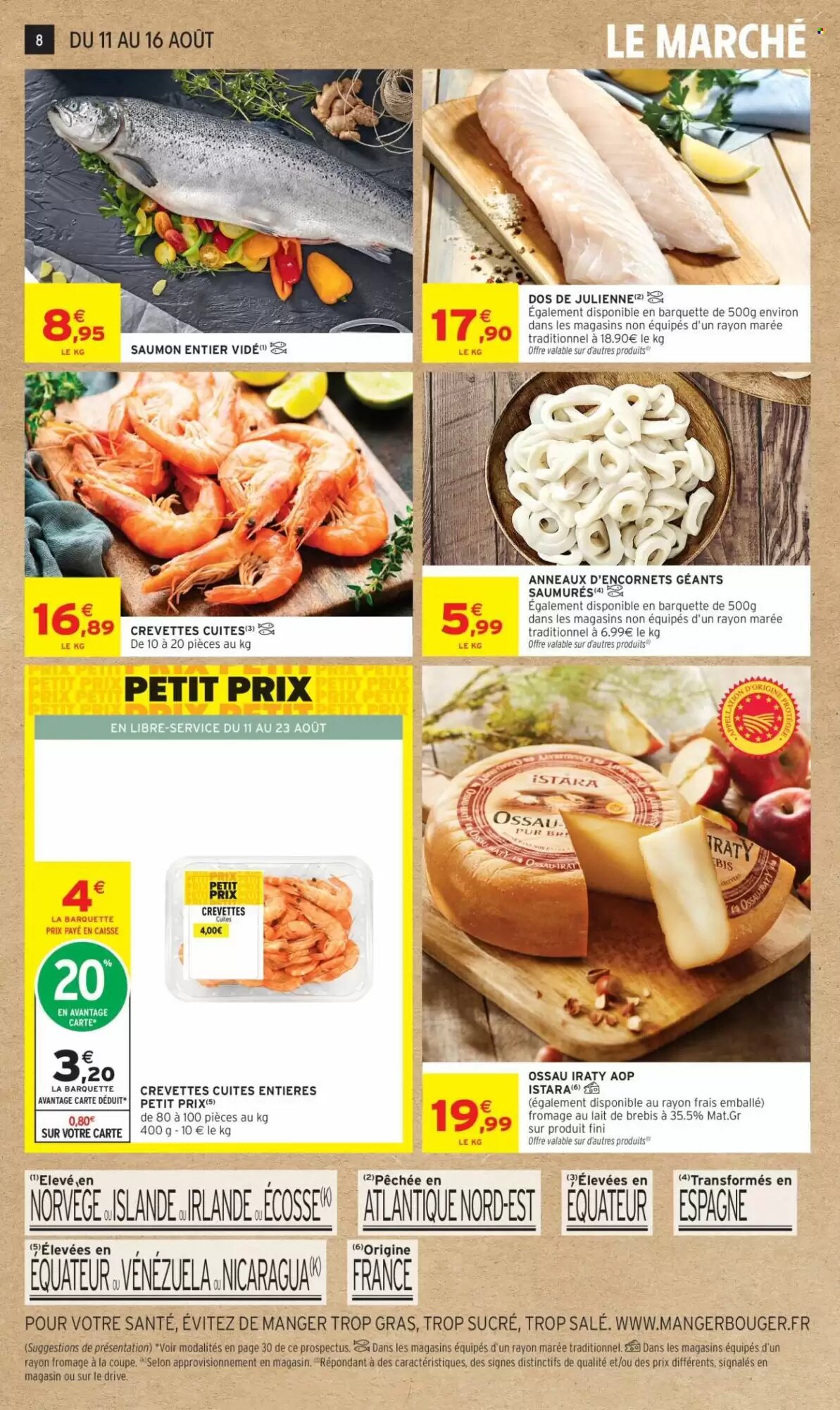Prospectus promotionnel Intermarché valable à partir du 11/08/2026 - Page 8.