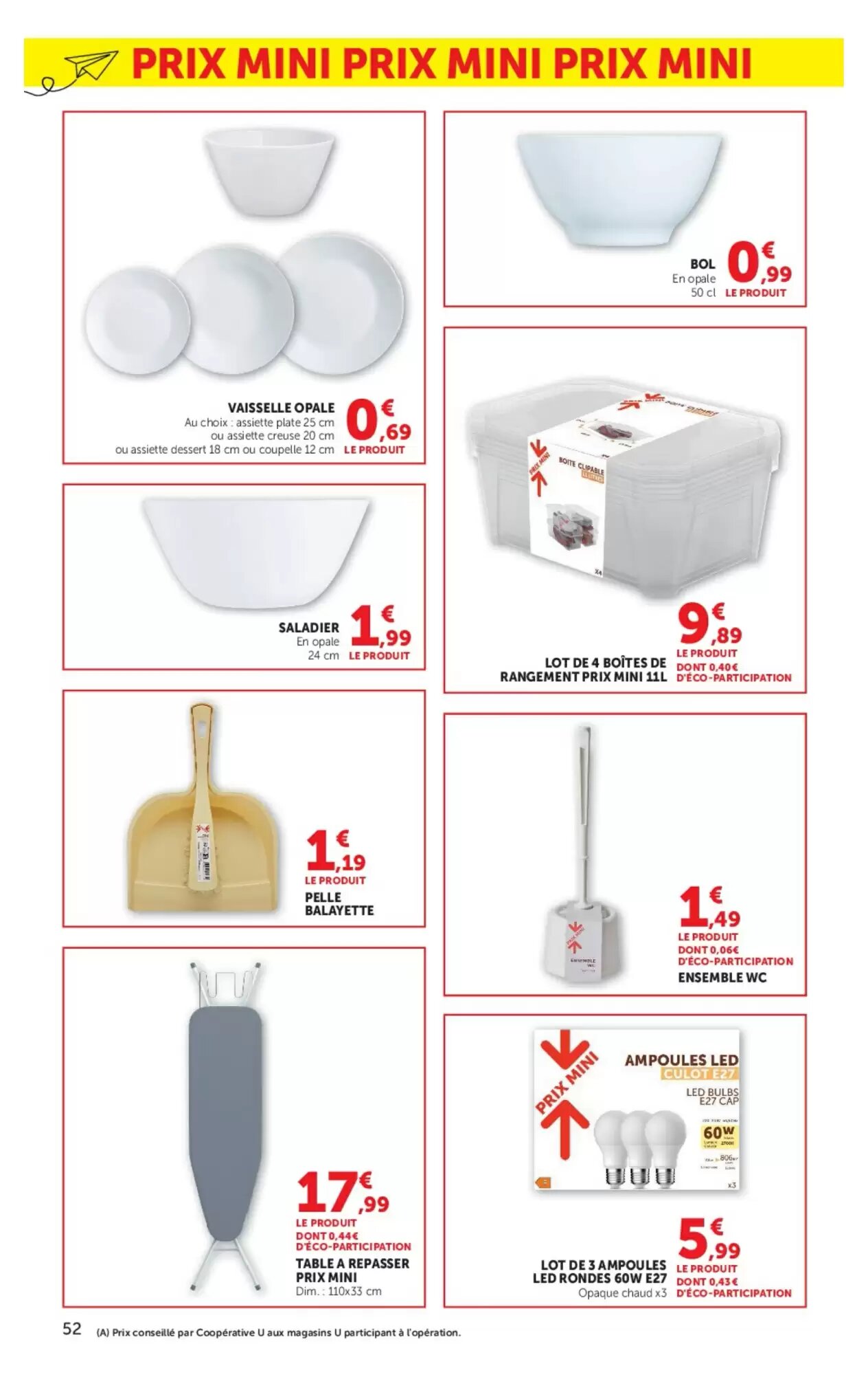 Prospectus promotionnel Hyper U valable à partir du 11/08/2026 - Page 52.