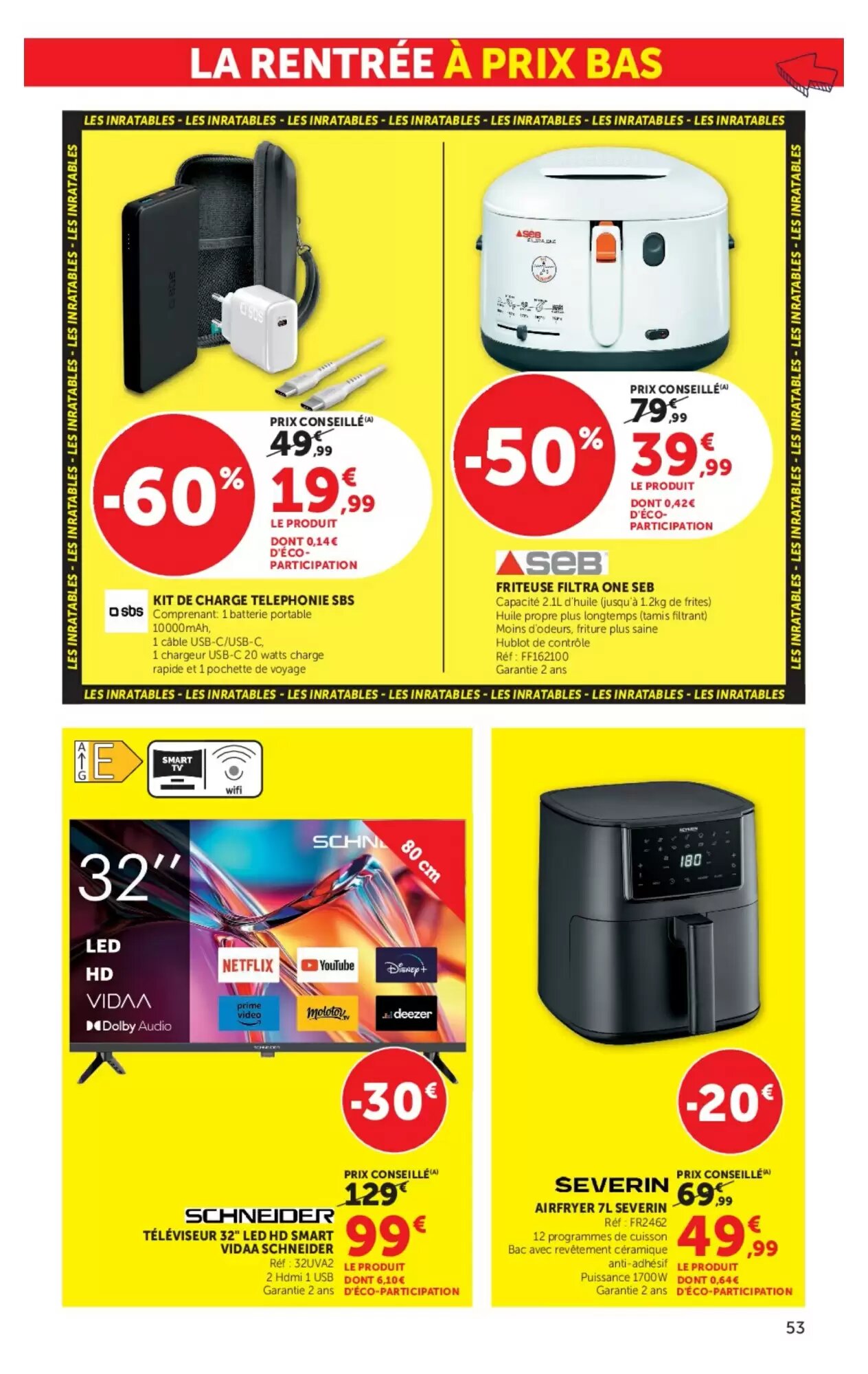 Prospectus promotionnel Hyper U valable à partir du 11/08/2026 - Page 53.