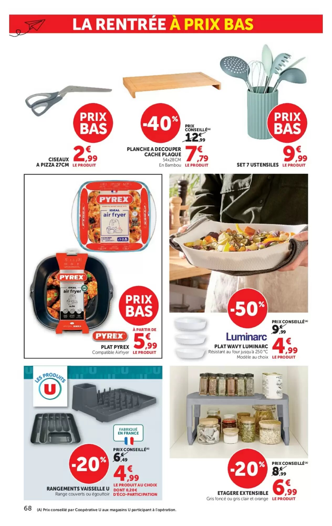 Prospectus promotionnel Hyper U valable à partir du 11/08/2026 - Page 68.