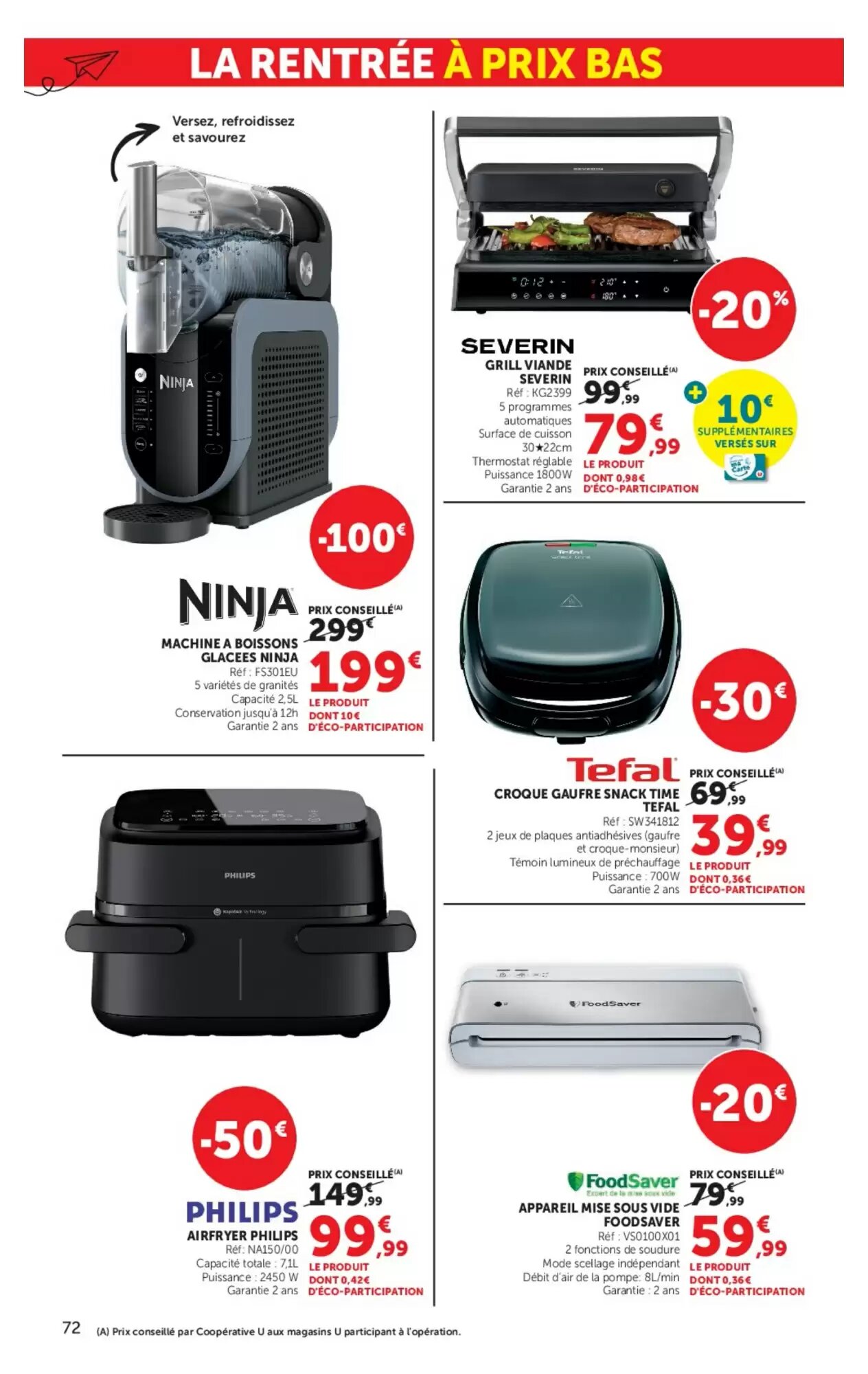 Prospectus promotionnel Hyper U valable à partir du 11/08/2026 - Page 72.