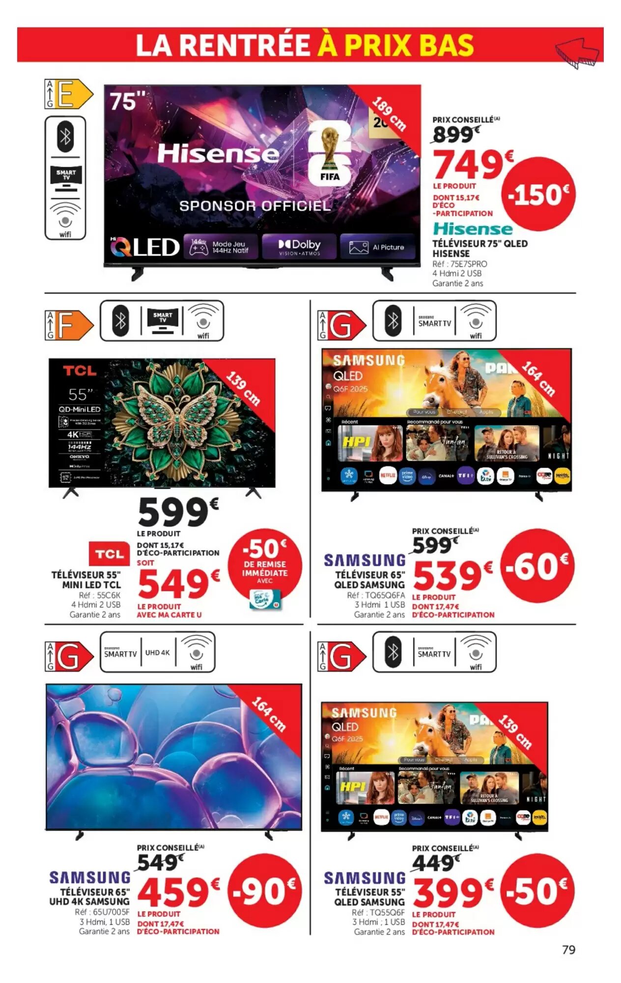 Prospectus promotionnel Hyper U valable à partir du 11/08/2026 - Page 79.