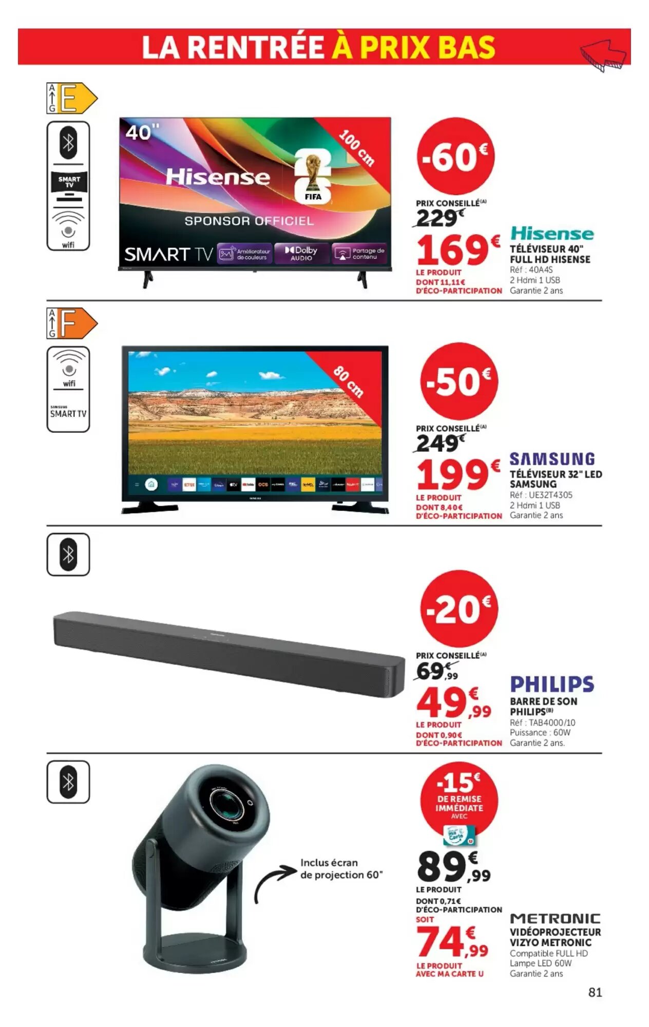 Prospectus promotionnel Hyper U valable à partir du 11/08/2026 - Page 81.