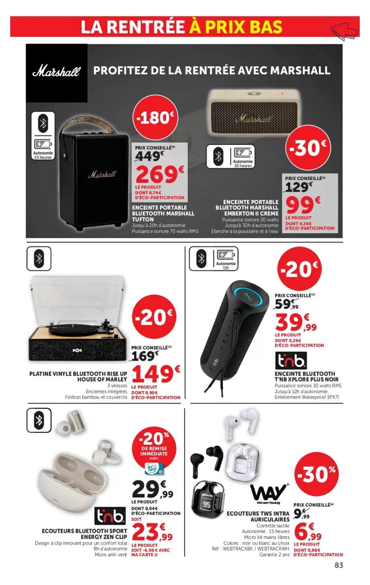 Prospectus promotionnel Hyper U valable à partir du 11/08/2026 - Page 83.