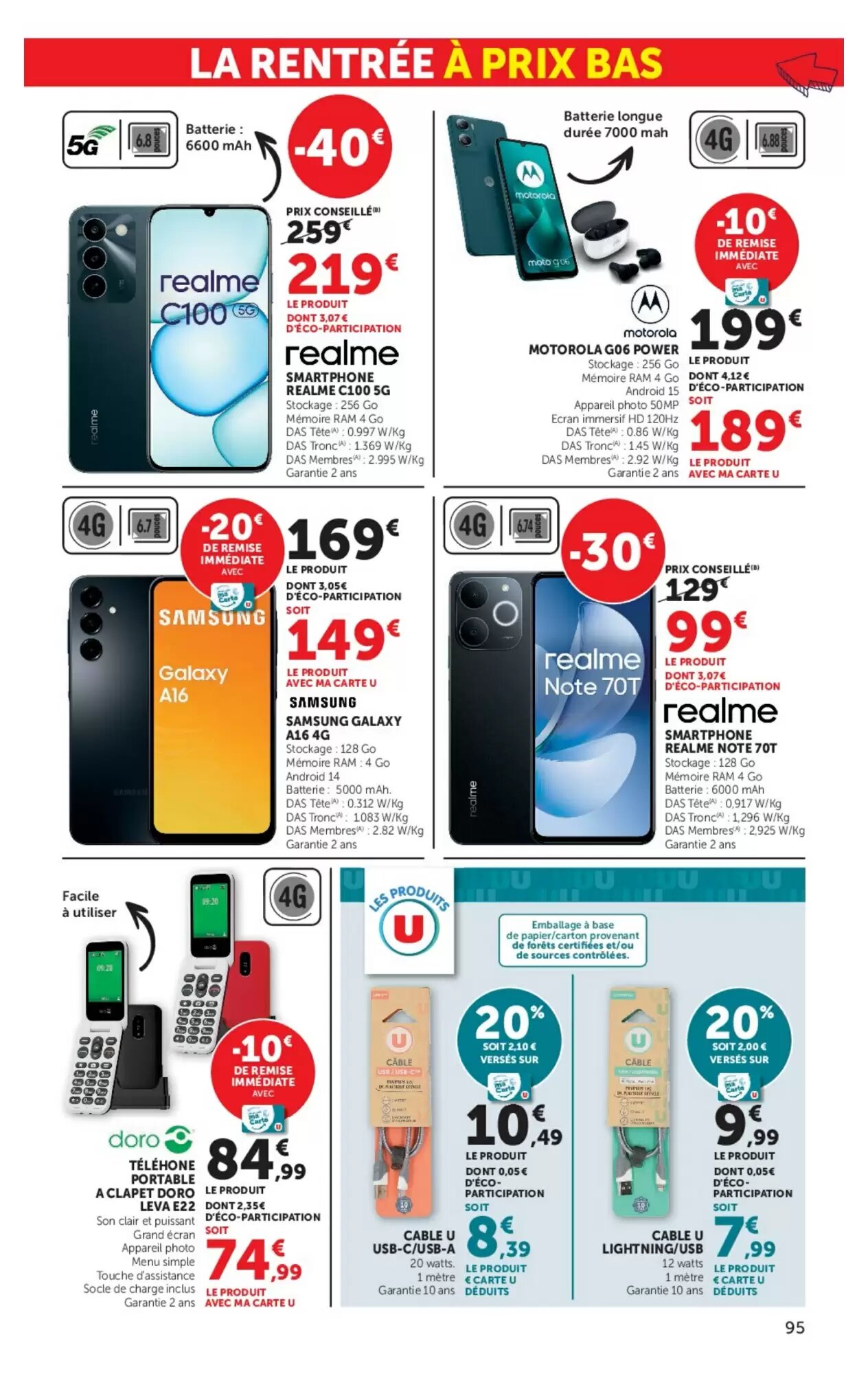 Prospectus promotionnel Hyper U valable à partir du 11/08/2026 - Page 95.