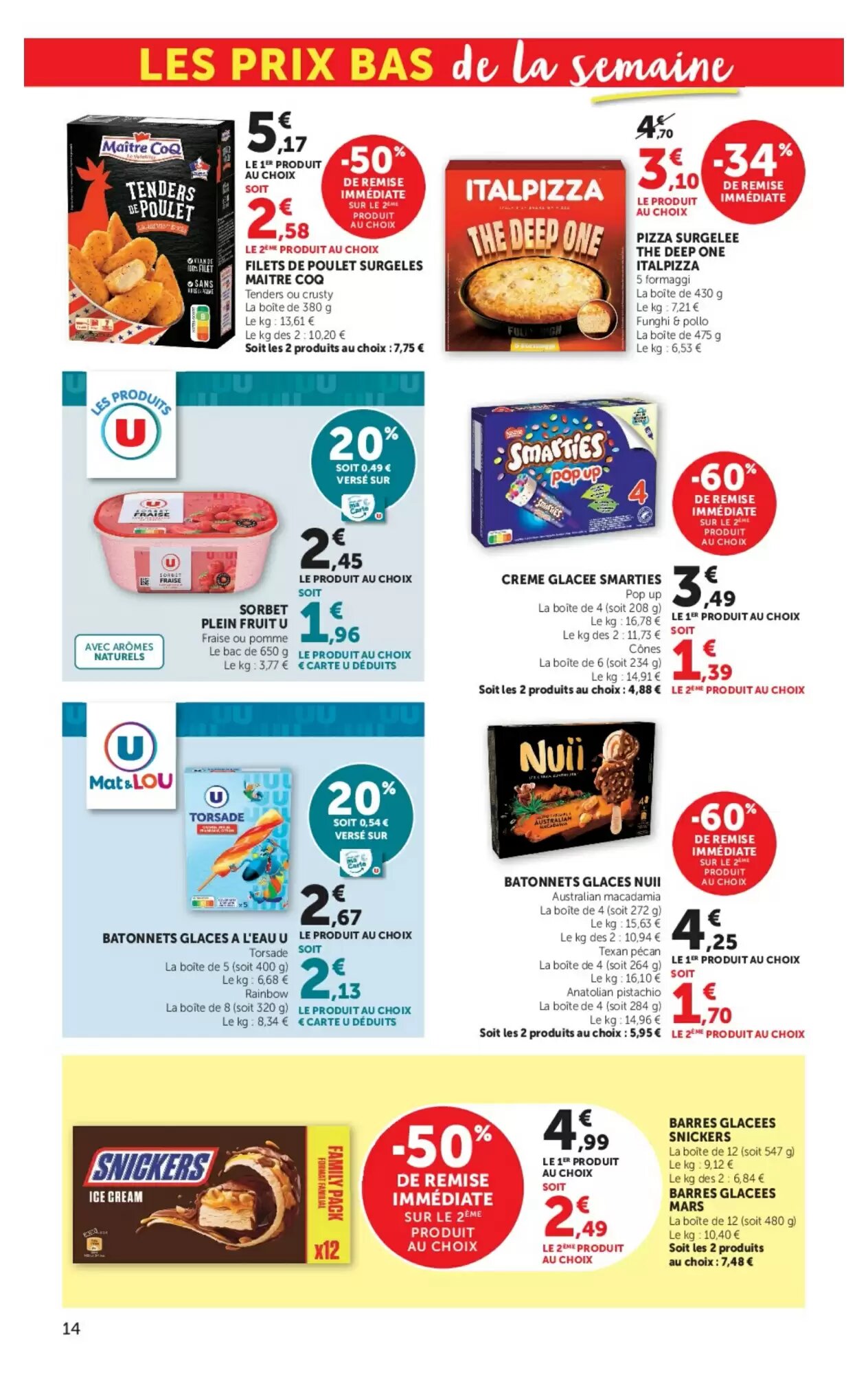 Prospectus promotionnel Hyper U valable à partir du 11/08/2026 - Page 14.