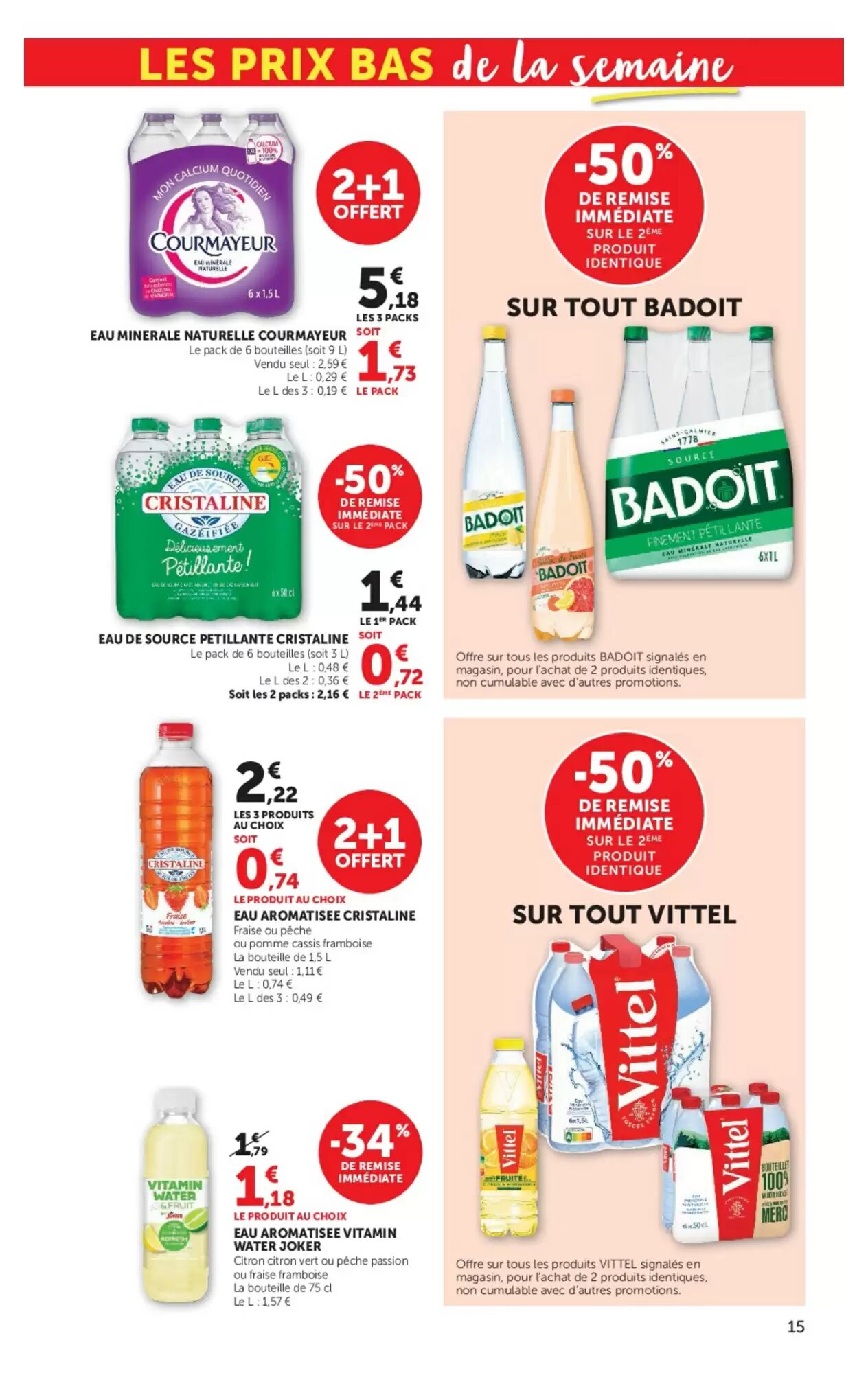 Prospectus promotionnel Hyper U valable à partir du 11/08/2026 - Page 15.