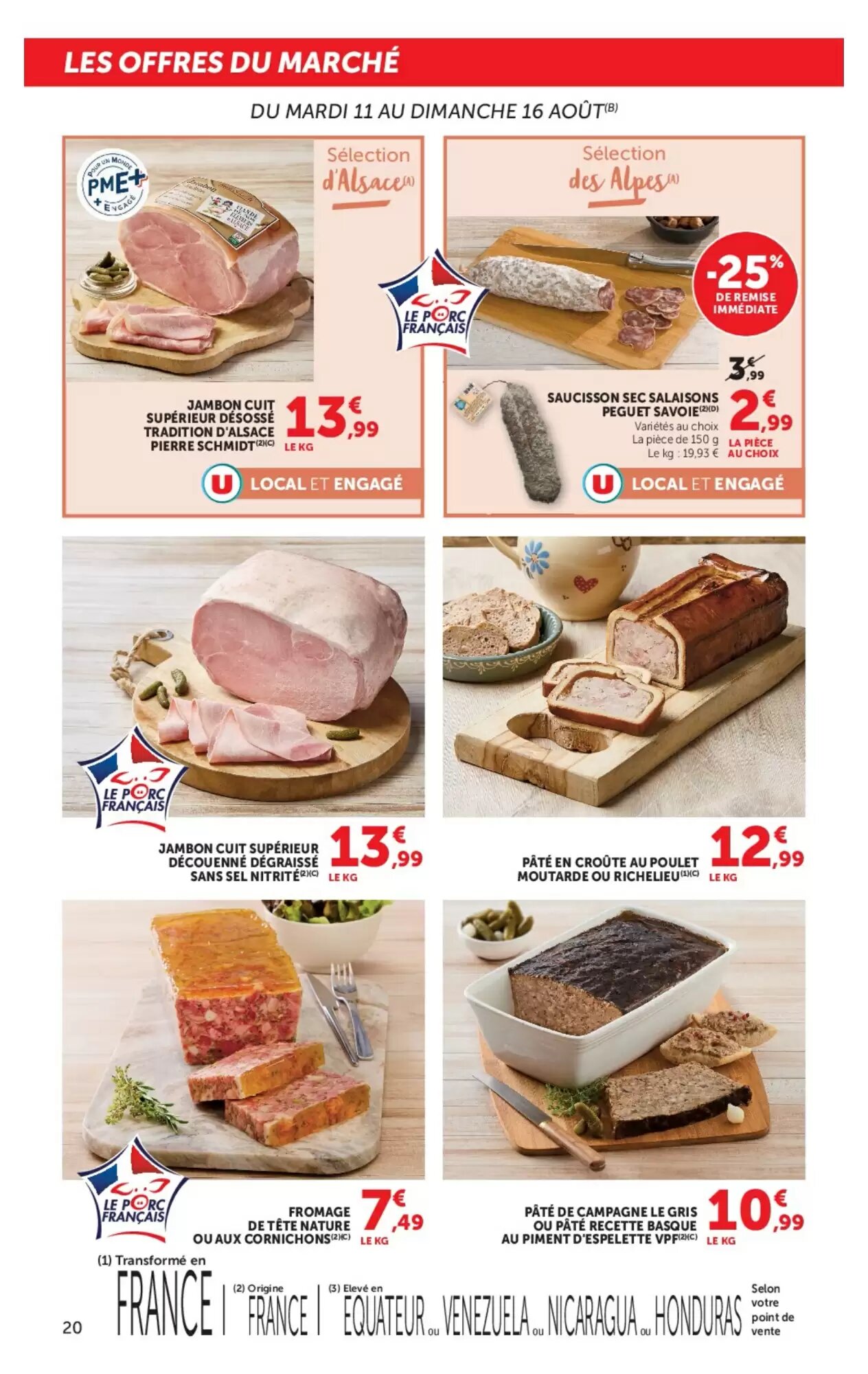 Prospectus promotionnel Hyper U valable à partir du 11/08/2026 - Page 20.