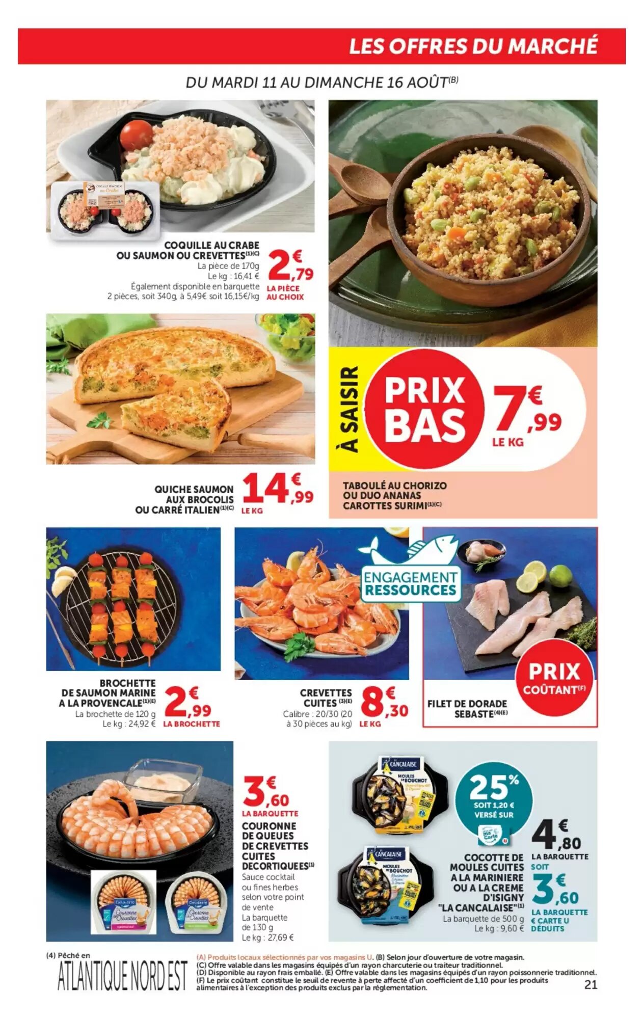 Prospectus promotionnel Hyper U valable à partir du 11/08/2026 - Page 21.
