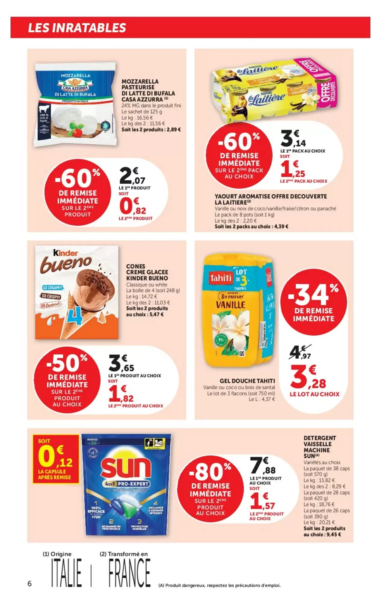 Prospectus promotionnel Hyper U valable à partir du 11/08/2026 - Page 6.