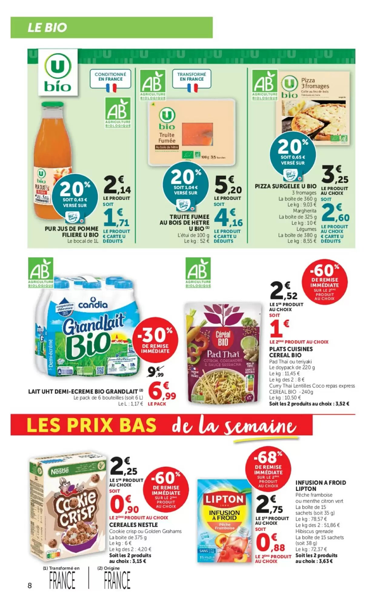 Prospectus promotionnel Hyper U valable à partir du 11/08/2026 - Page 8.