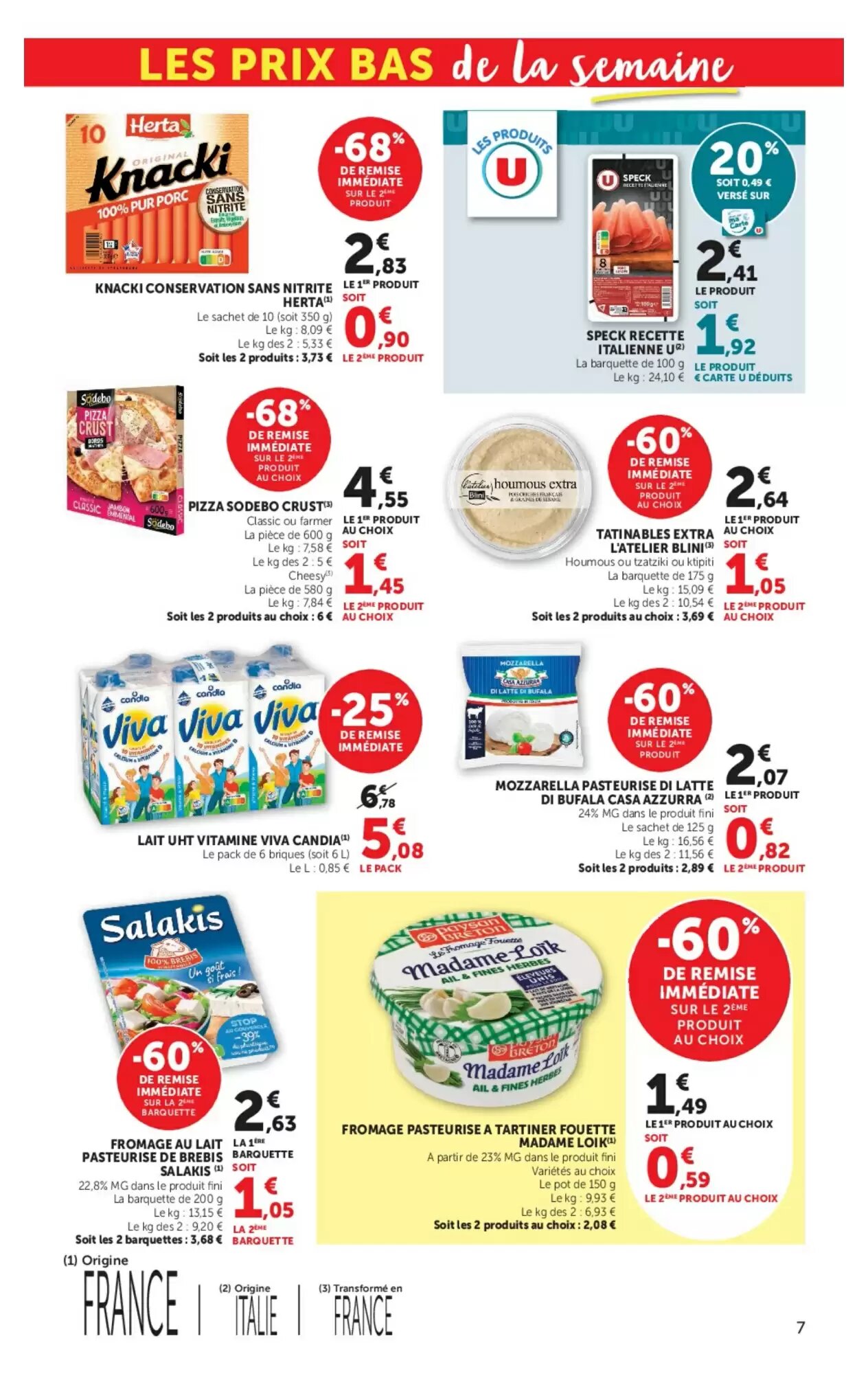 Prospectus promotionnel U Express valable à partir du 11/08/2026 - Page 7.