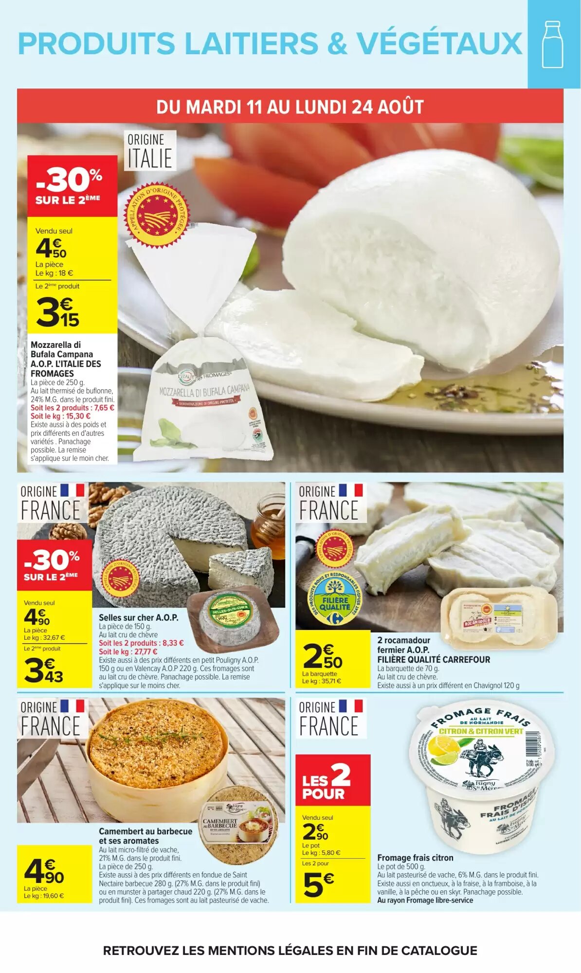 Prospectus promotionnel Carrefour valable à partir du 11/08/2026 - Page 17.