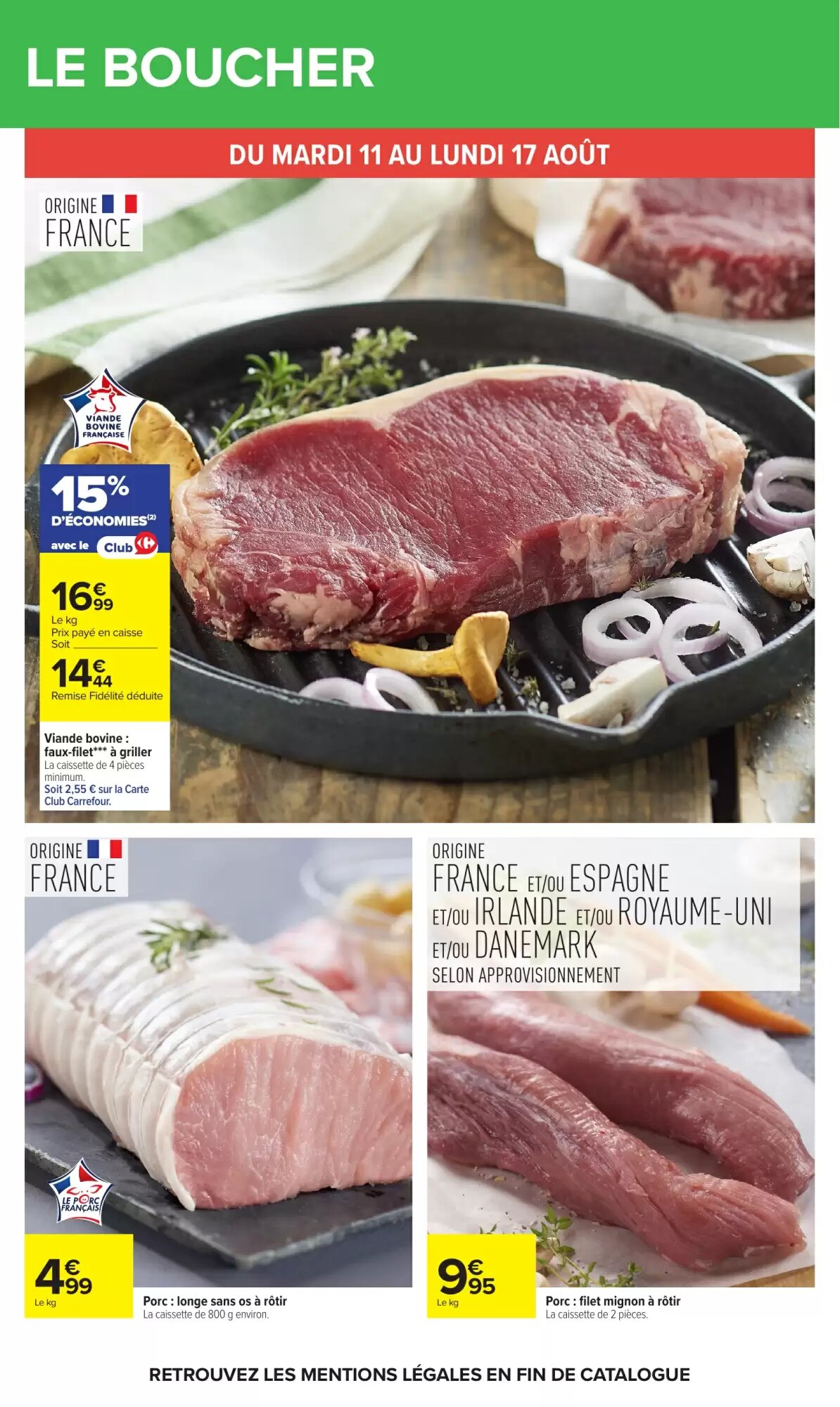 Prospectus promotionnel Carrefour valable à partir du 11/08/2026 - Page 19.